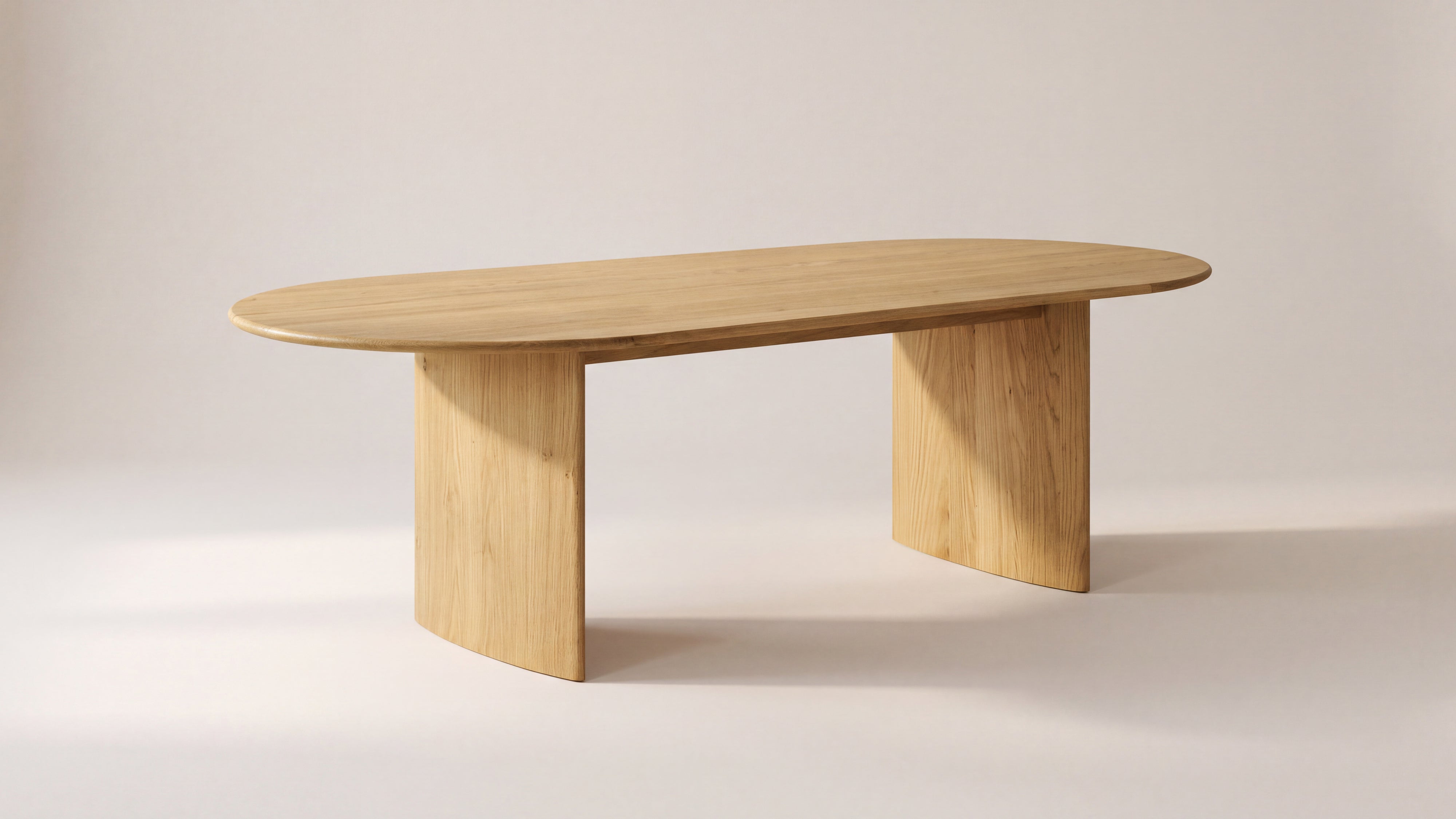 Union Dining Table, Seats 6-8, White Oak