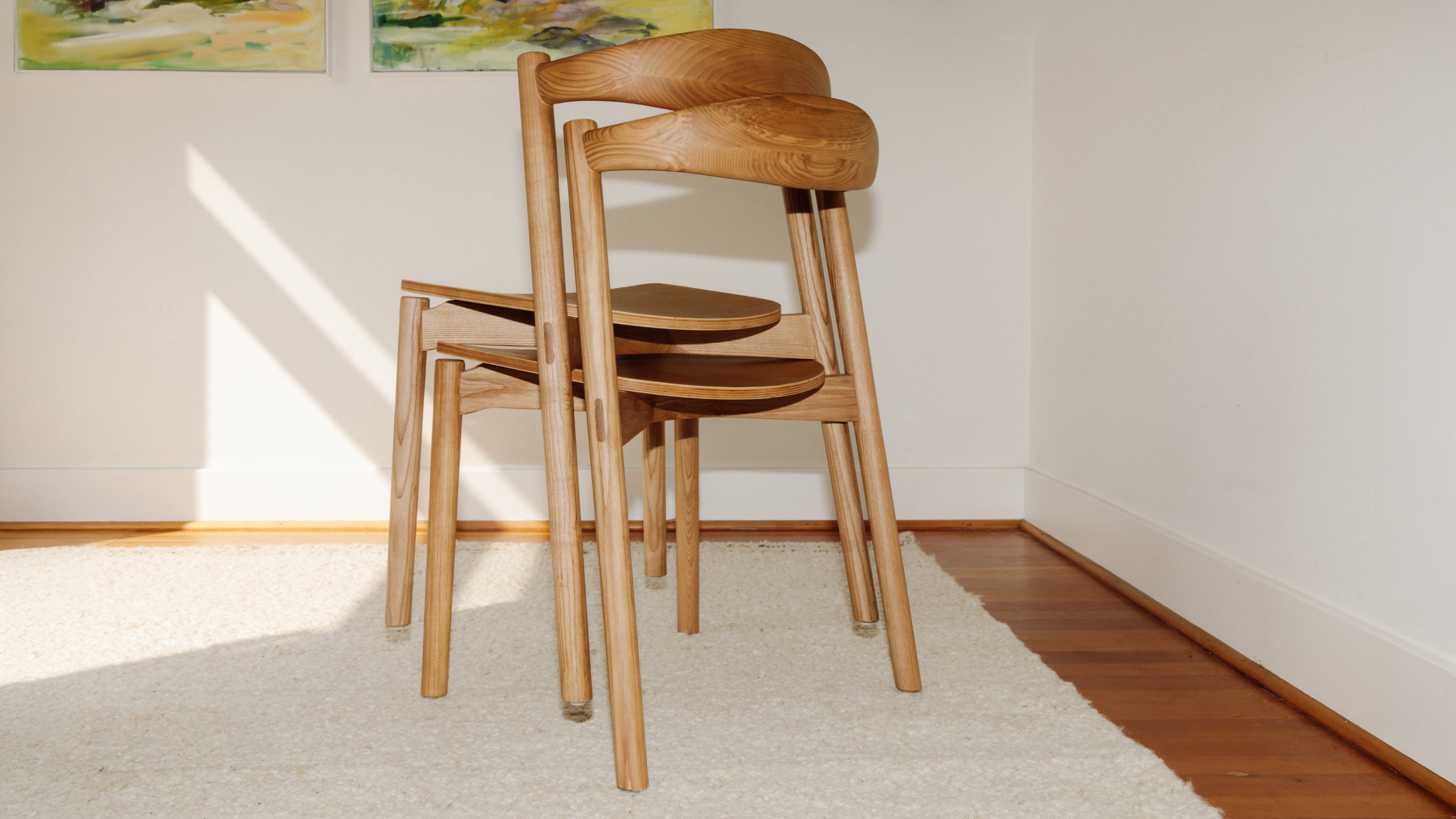 Haven Dining Chair (Set Of Two), Stained Oak - Sundays CompanyDNC-EW-003-050