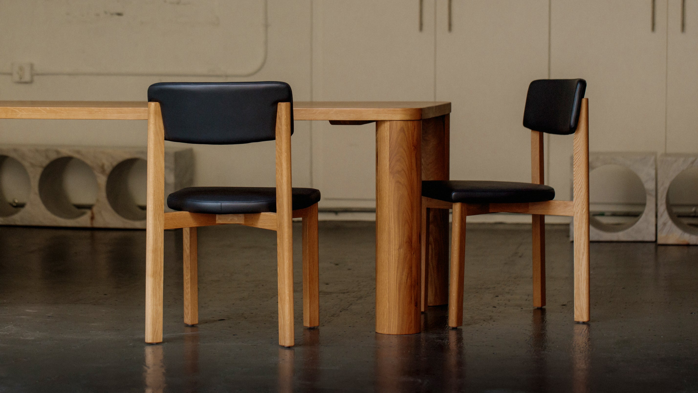 Frame Dining Chair, Oak Cocoa