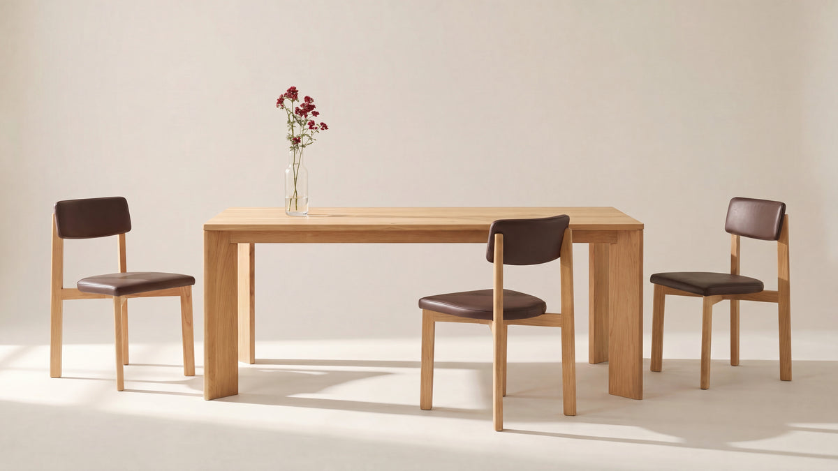 Frame Dining Chair, Oak Cocoa