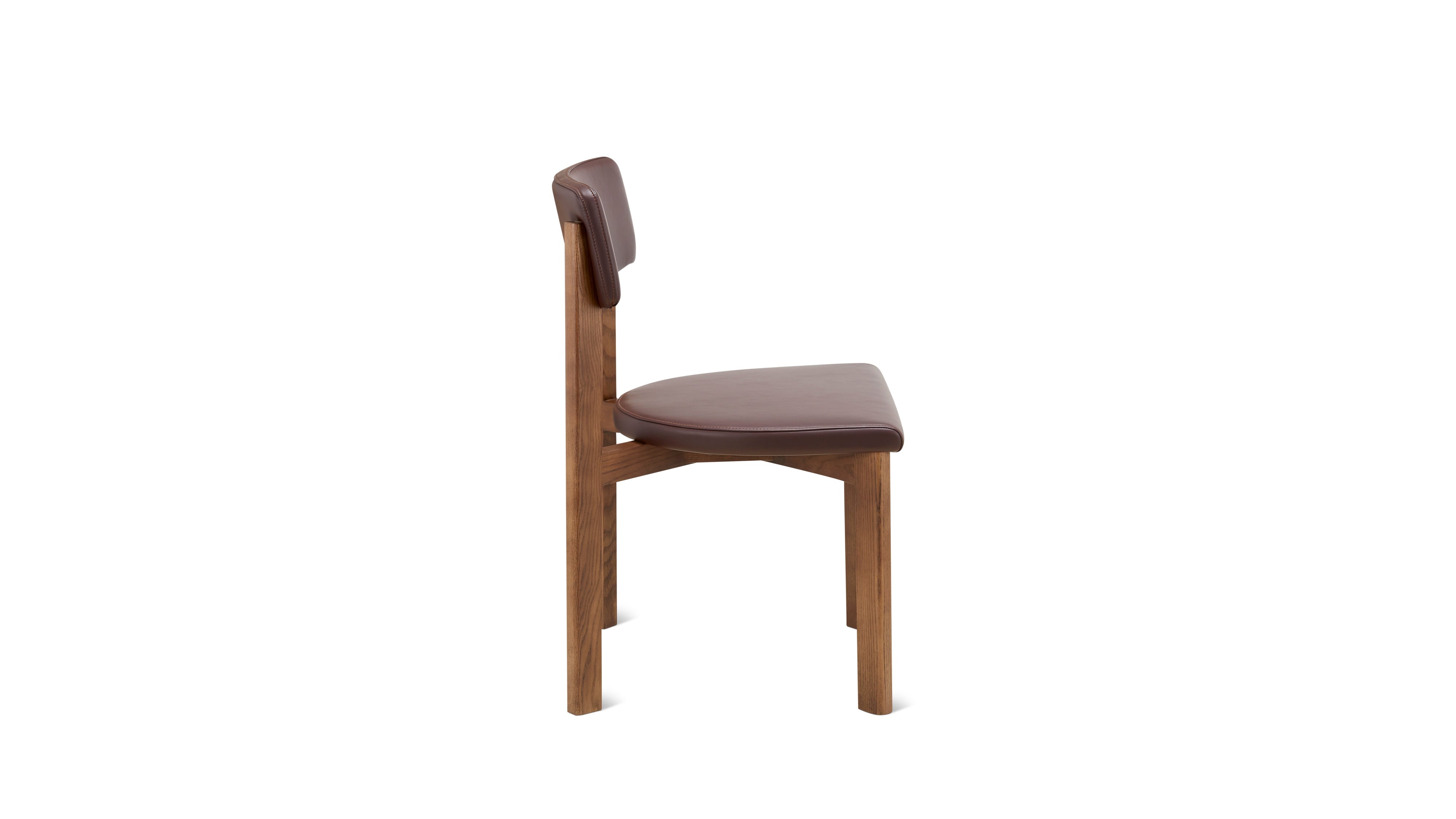 Frame Dining Chair, Walnut, Cocoa