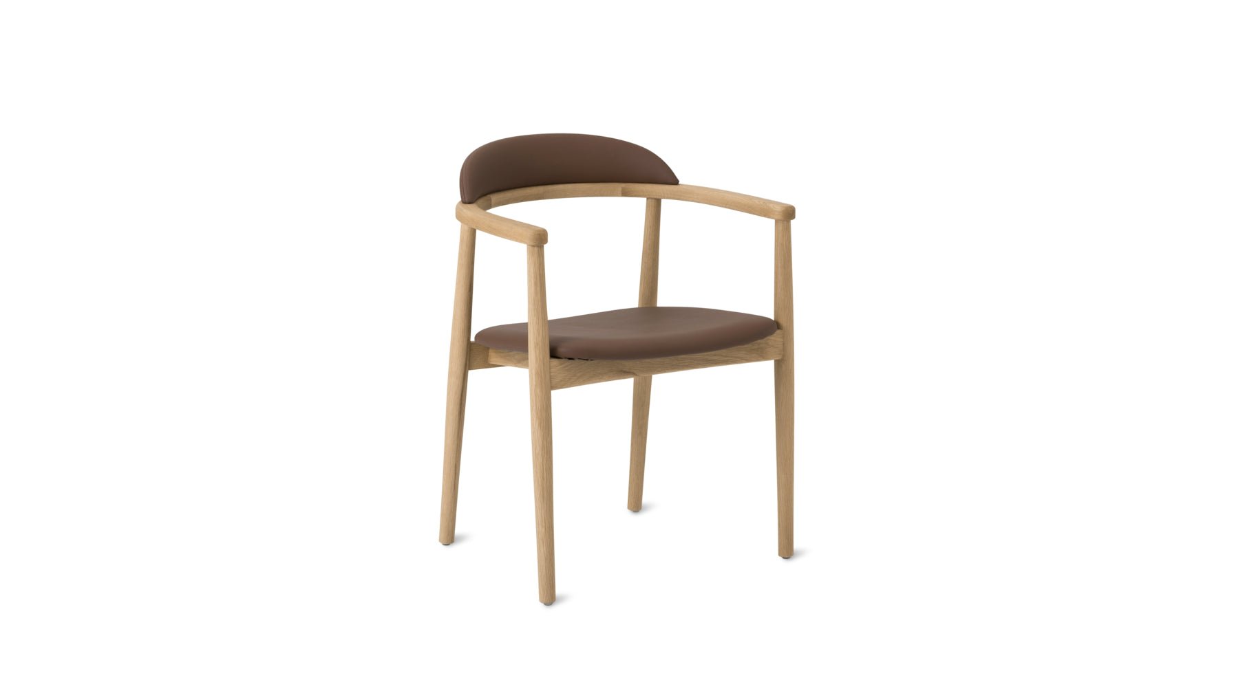 Count On Me Dining Chair, Oak, Brown Seat - Sundays CompanyDNC - SH - 007 - 057