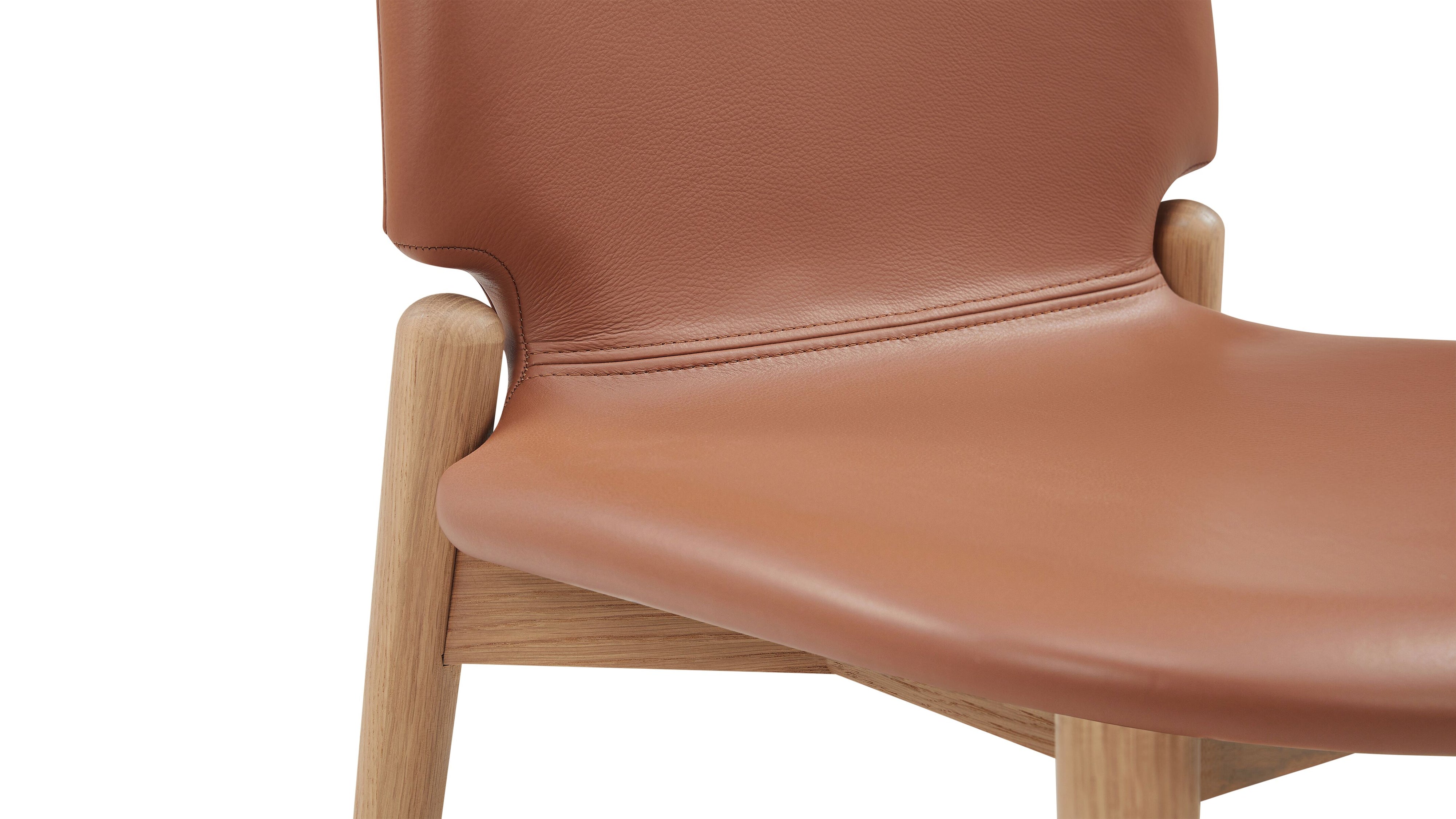 Dine In Dining Chair (Set Of Two), Oak/Pecan - Sundays CompanyDNC-YC-001-024