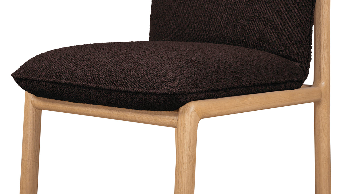 Good Mood Dining Chair (Set Of Two), Oak, Brownie