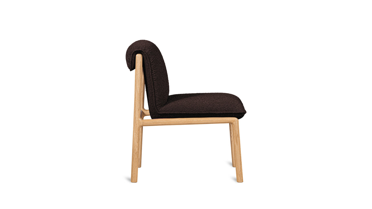 Good Mood Dining Chair (Set Of Two), Oak, Brownie