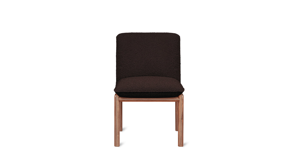 Good Mood Dining Chair (Set Of Two), Walnut, Brownie
