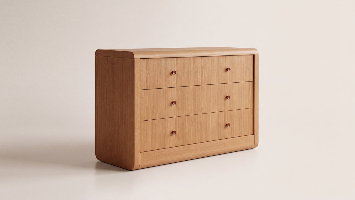 First Class Dresser, Oak