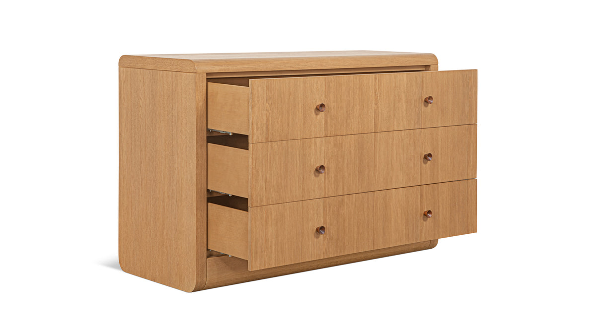 First Class Dresser, Oak