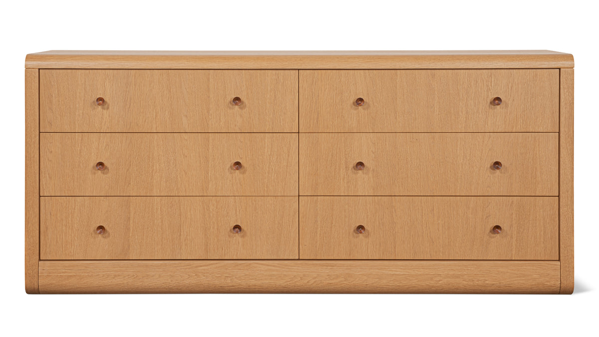 First Class Double Dresser, Oak