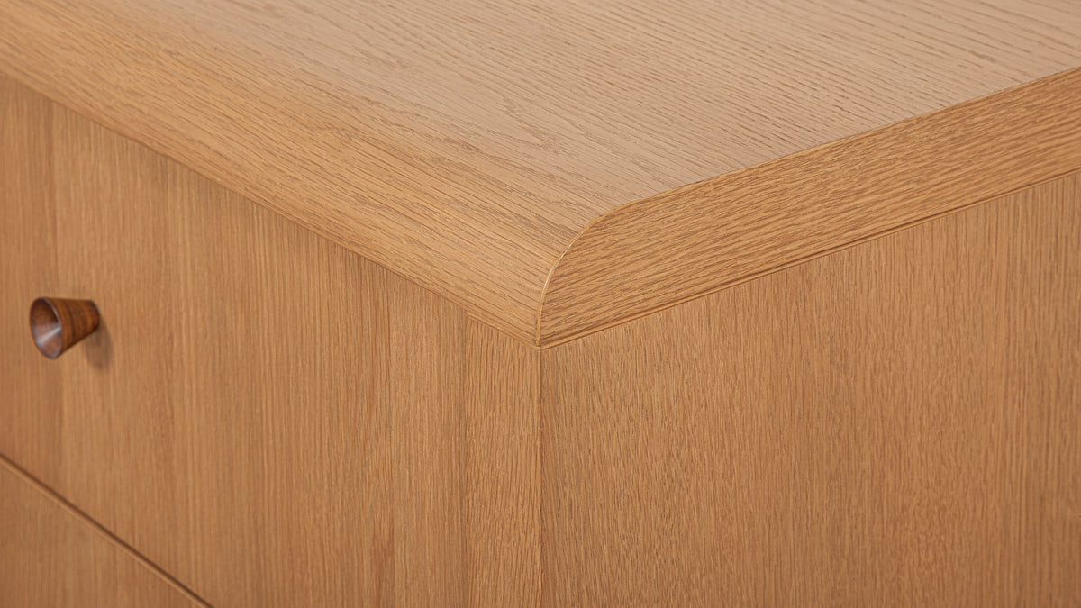 First Class Double Dresser, Oak