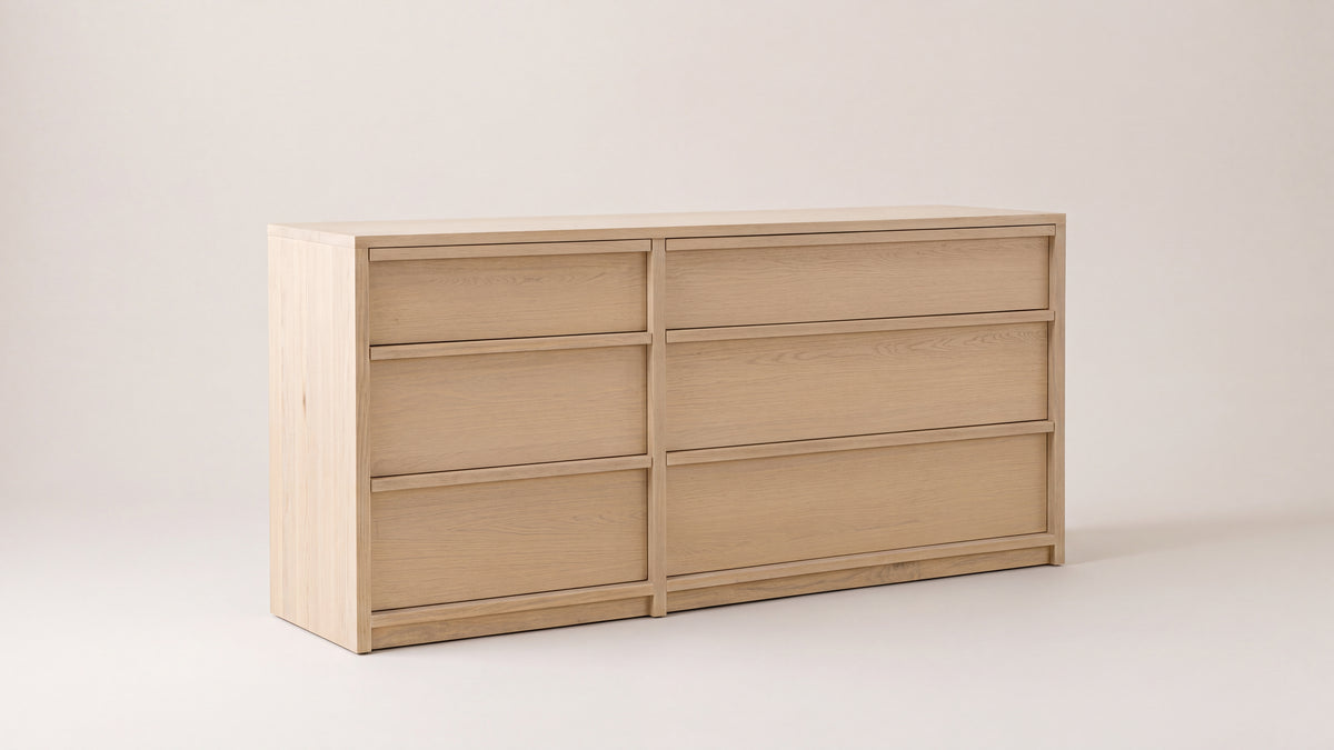 Harbour Double Dresser, Pale Oak