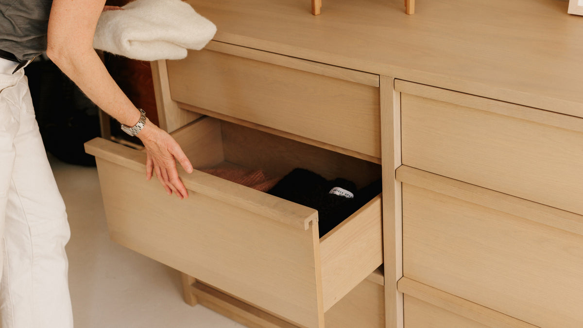 Harbour Double Dresser, Pale Oak