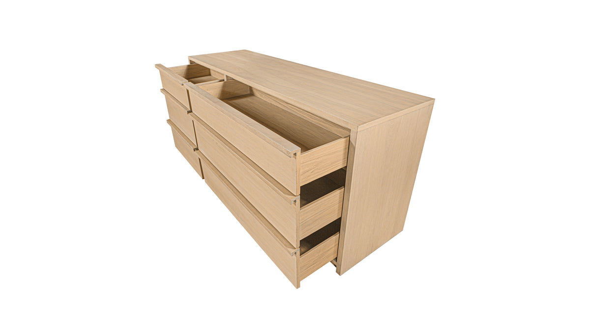 Harbour Double Dresser, Pale Oak