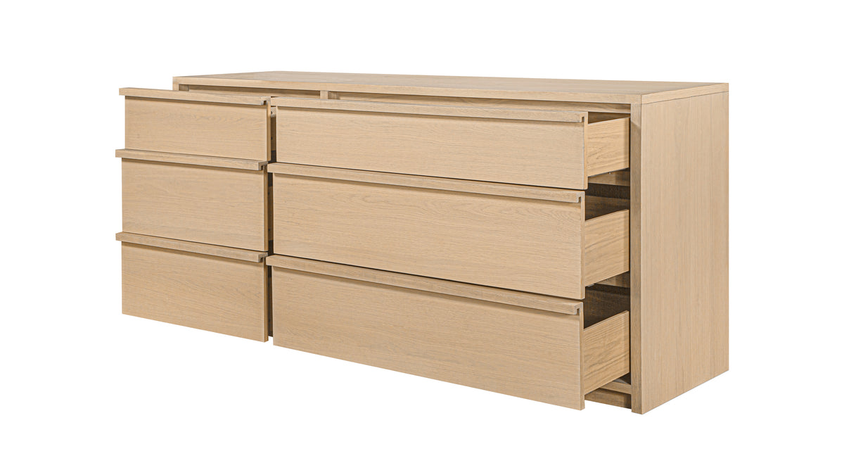 Harbour Double Dresser, Pale Oak