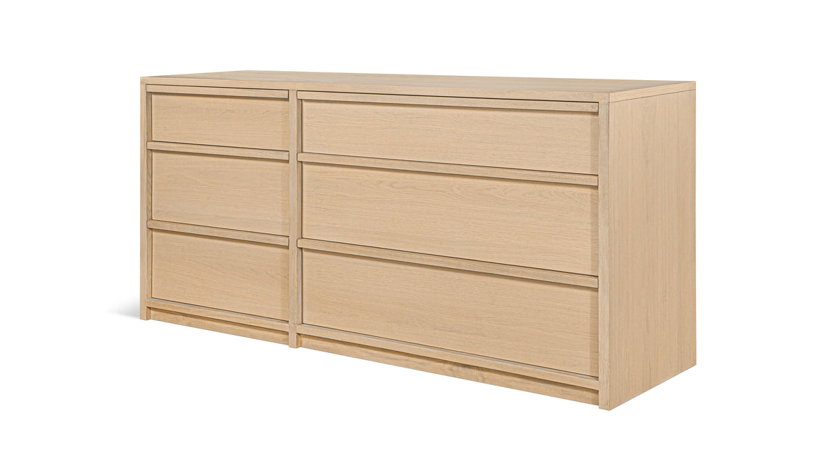 Harbour Double Dresser, Pale Oak