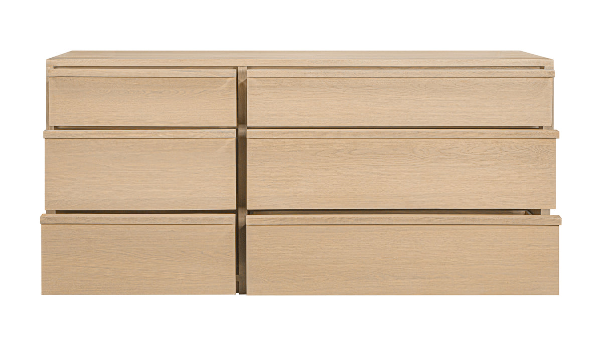 Harbour Double Dresser, Pale Oak