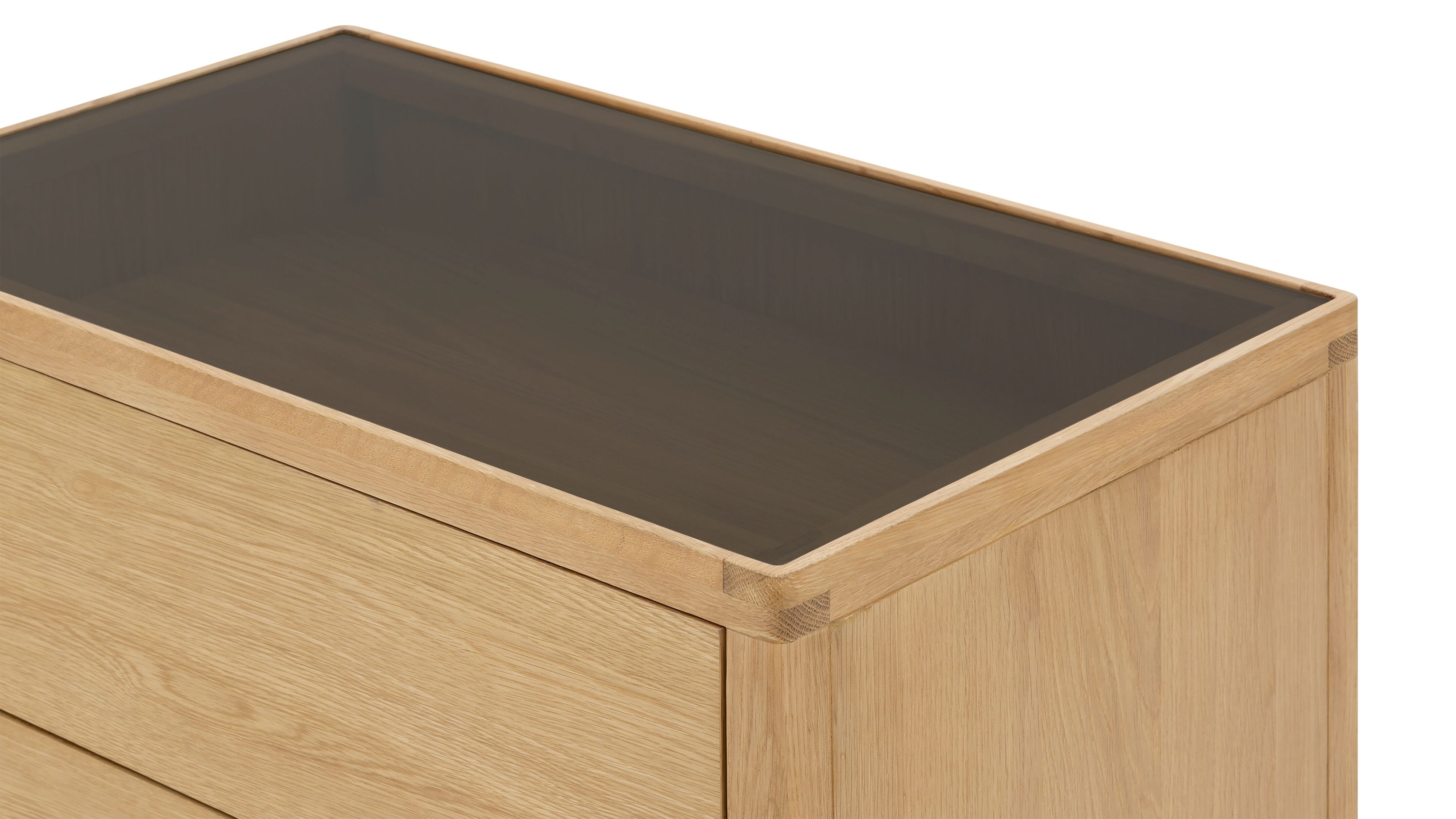 Glimpse Dresser, White Oak