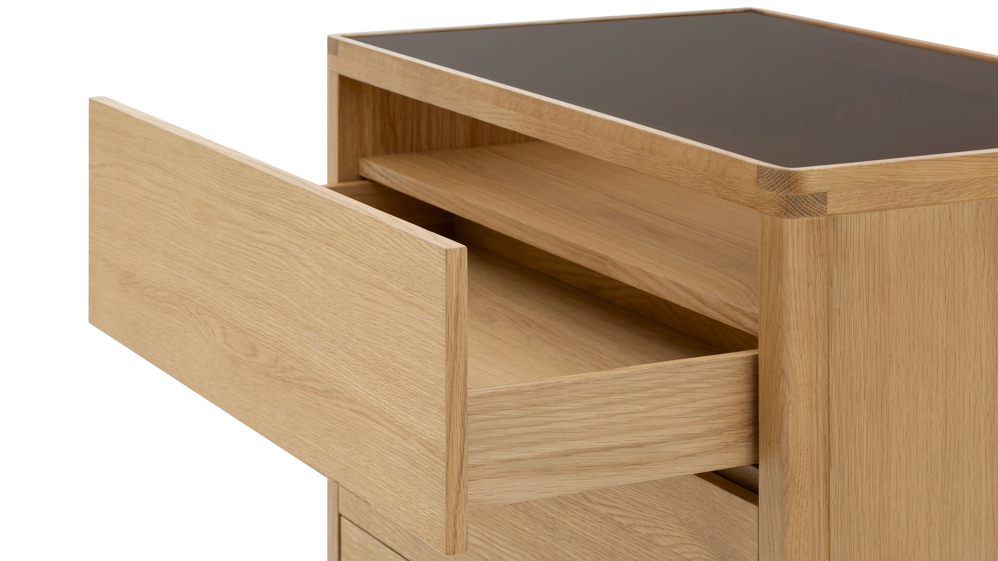 Glimpse Dresser, White Oak