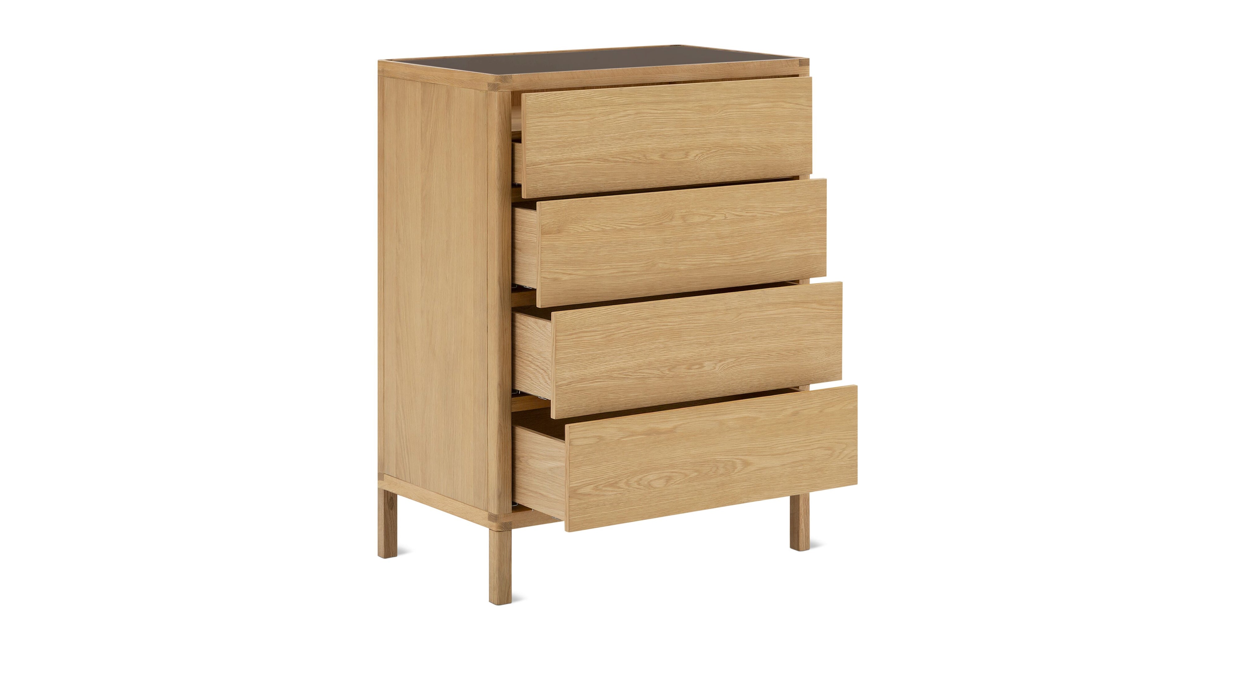 Glimpse Dresser, White Oak