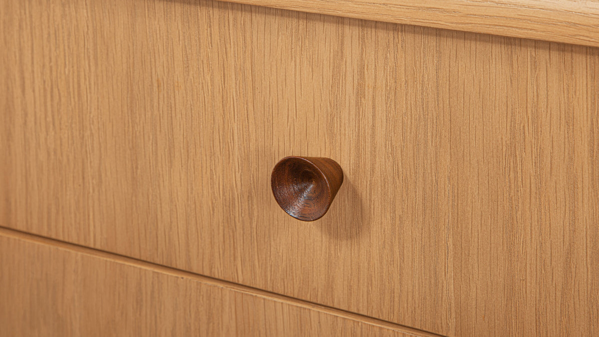 First Class Double Dresser, Oak