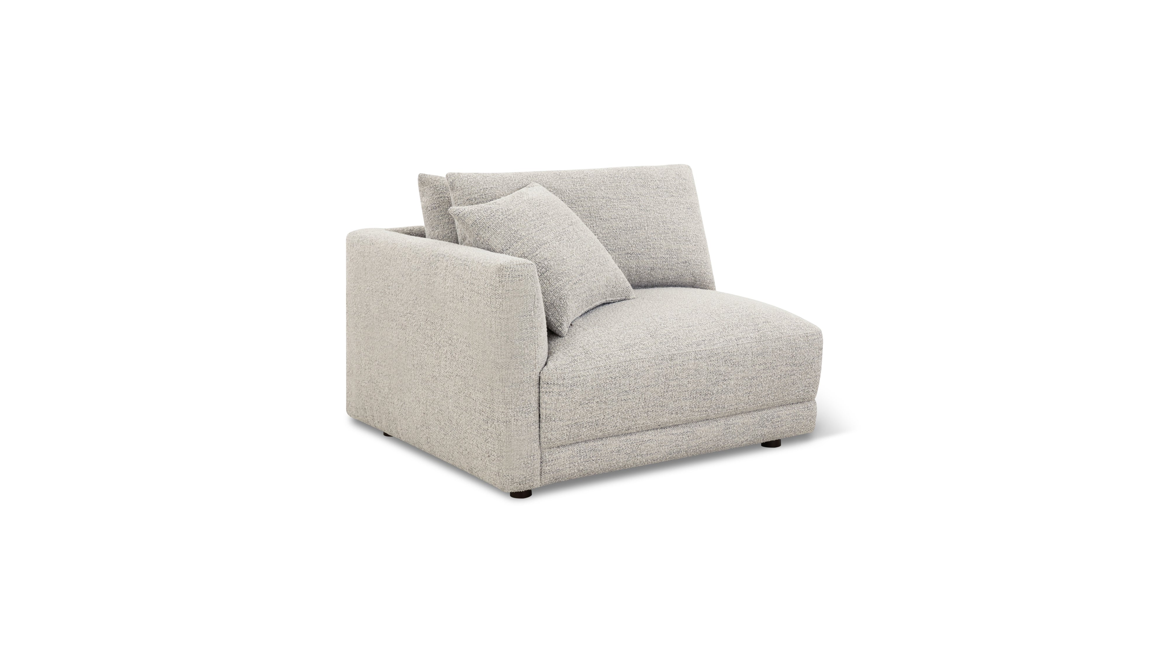 Soft Spot Left Arm Corner Chair, Oatmeal