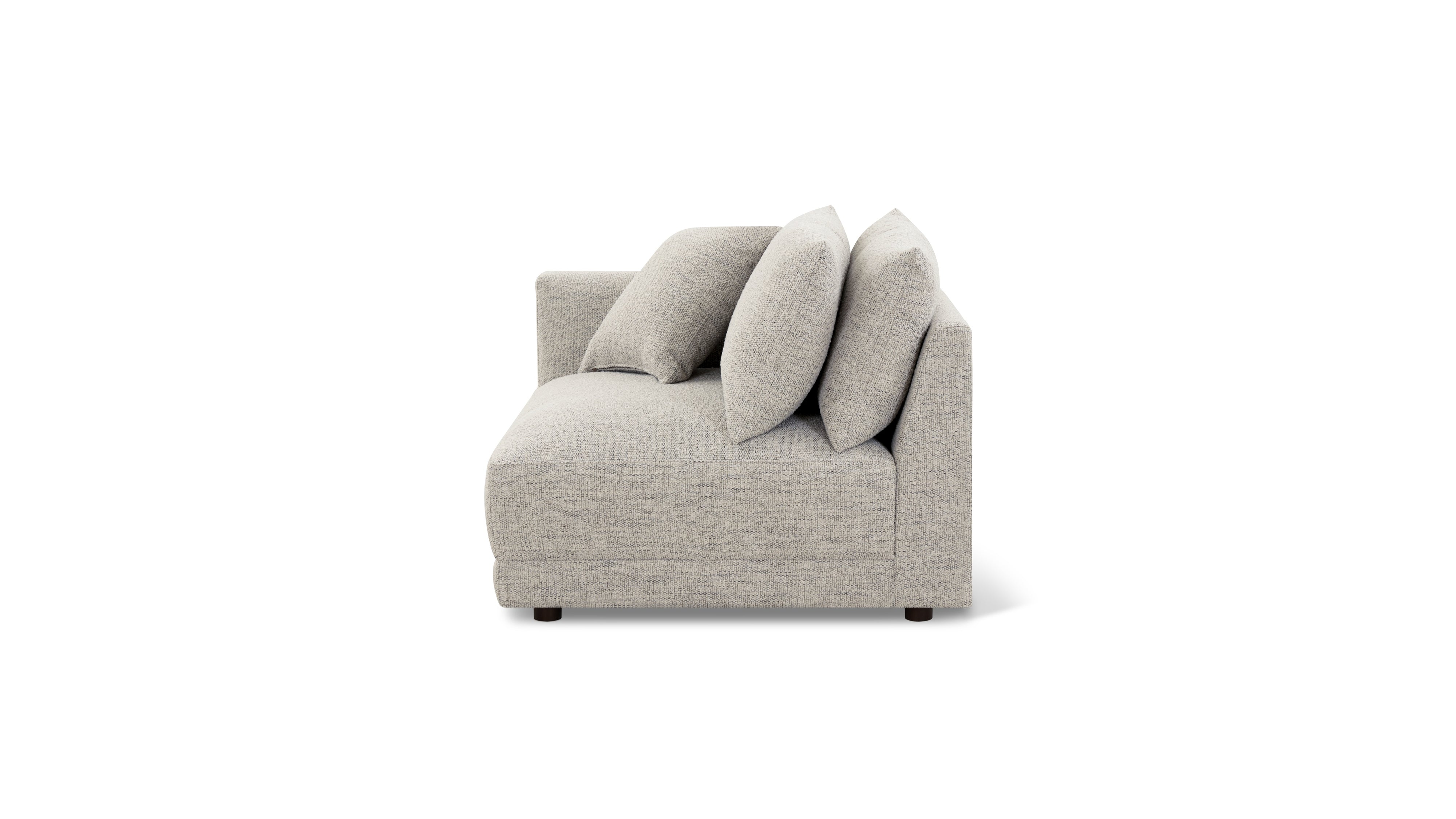 Soft Spot Left Arm Corner Chair, Oatmeal