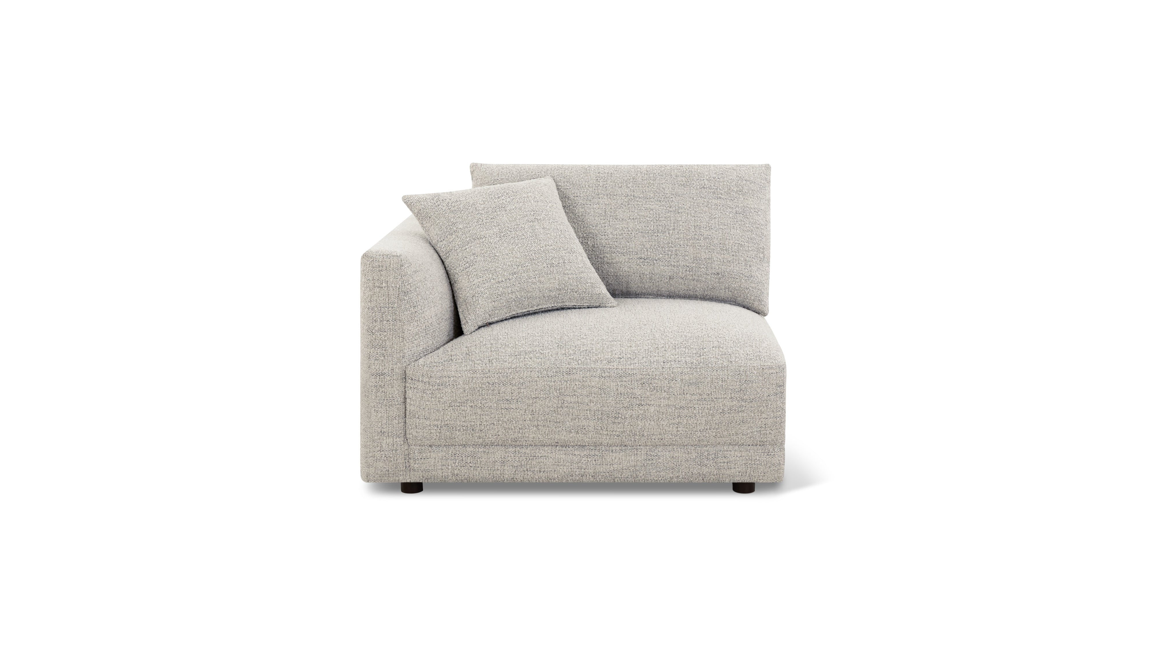 Soft Spot Left Arm Corner Chair, Oatmeal