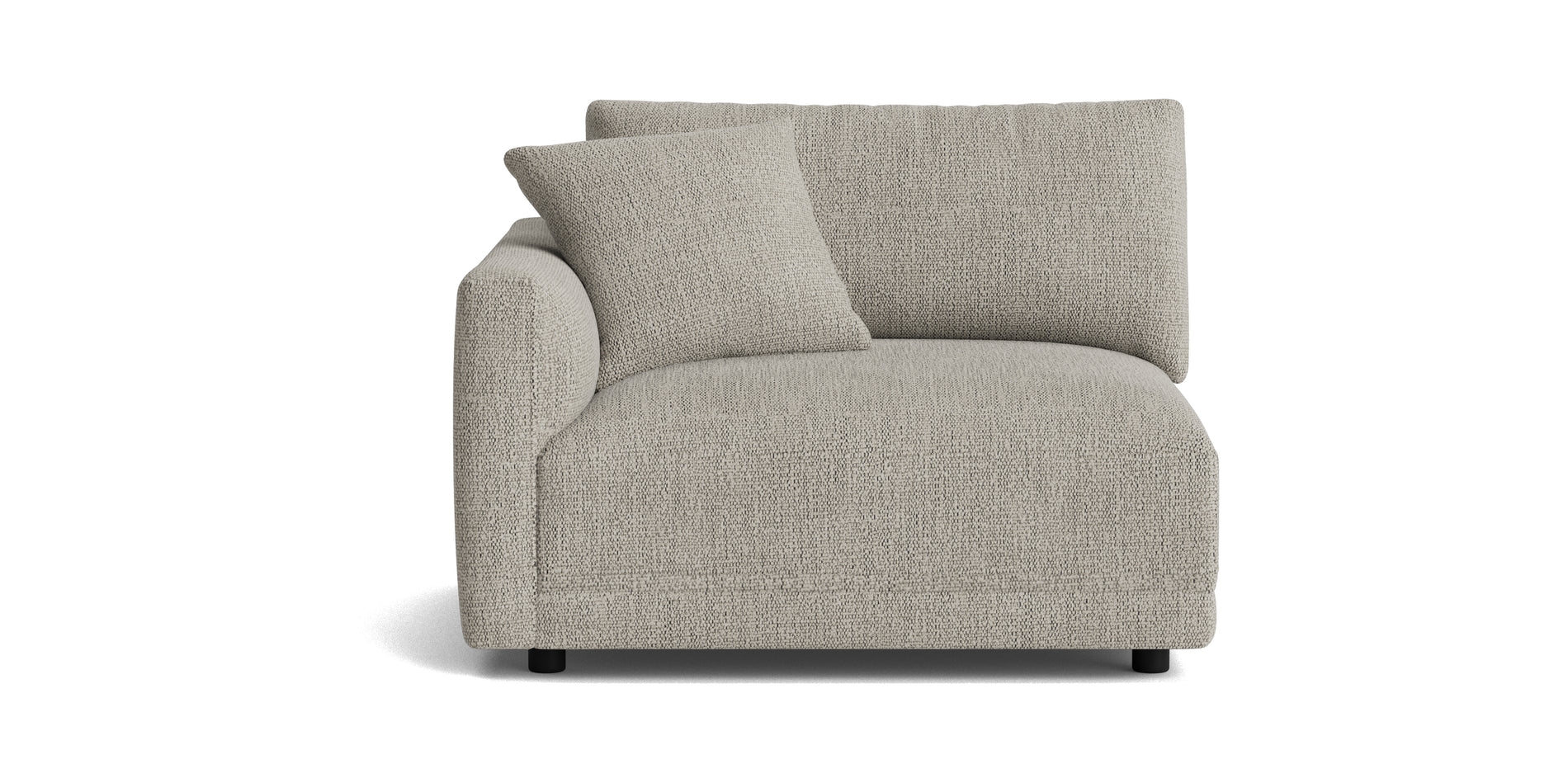 Soft Spot Left Arm Corner Chair, Oatmeal_image