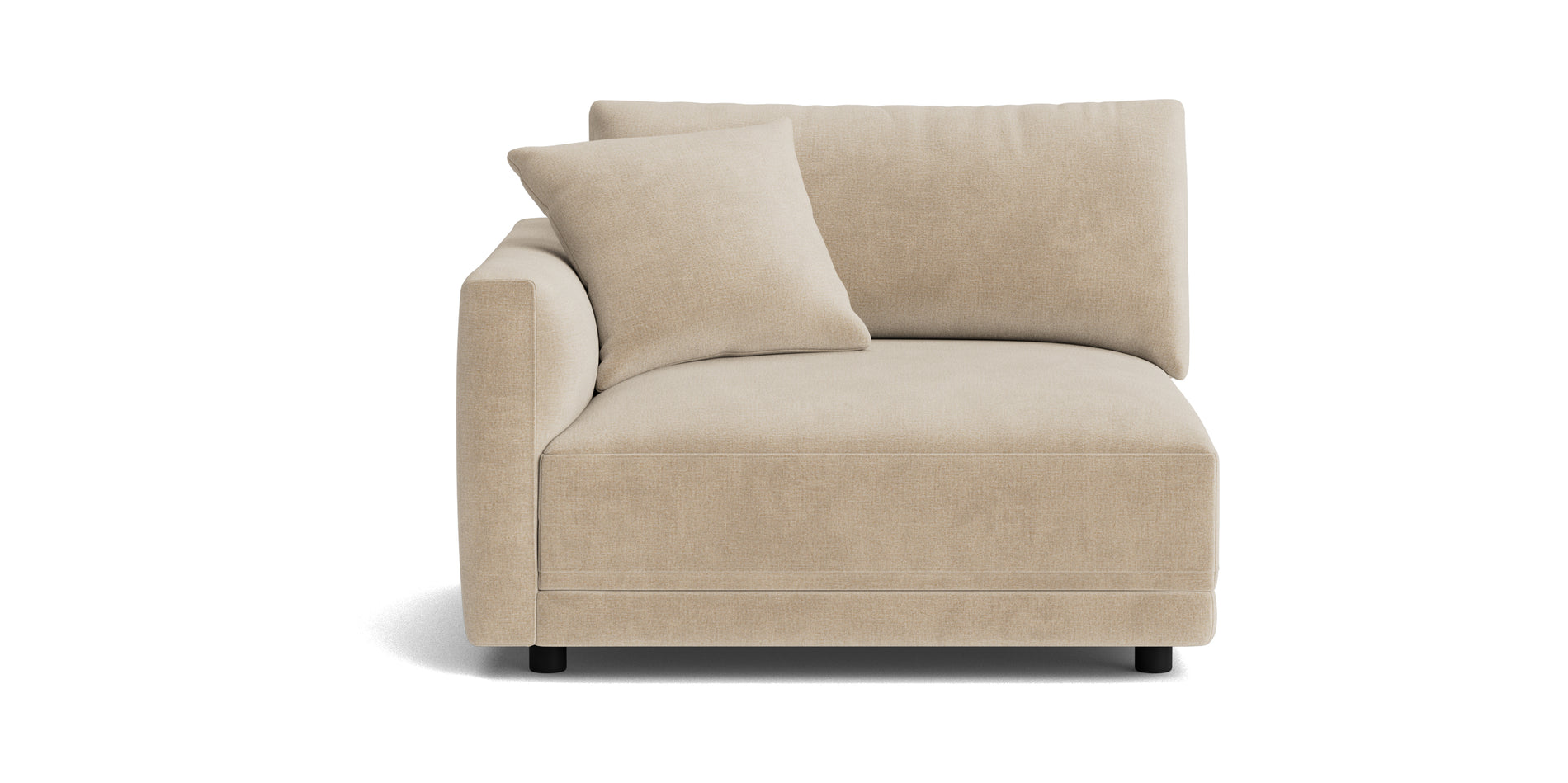 Soft Spot Left Arm Corner Chair, Cashew_image