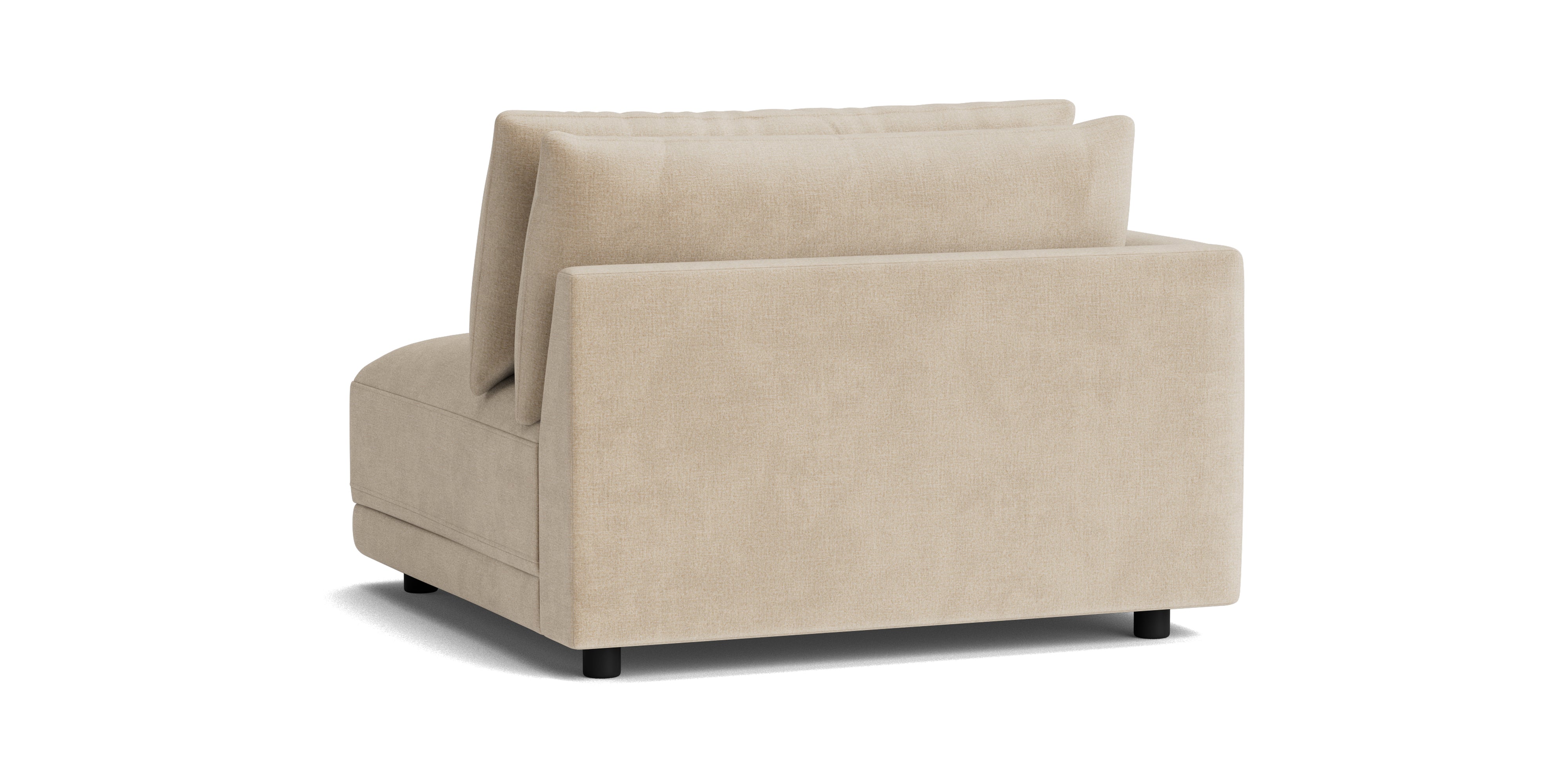 Soft Spot Left Arm Corner Chair, Cashew