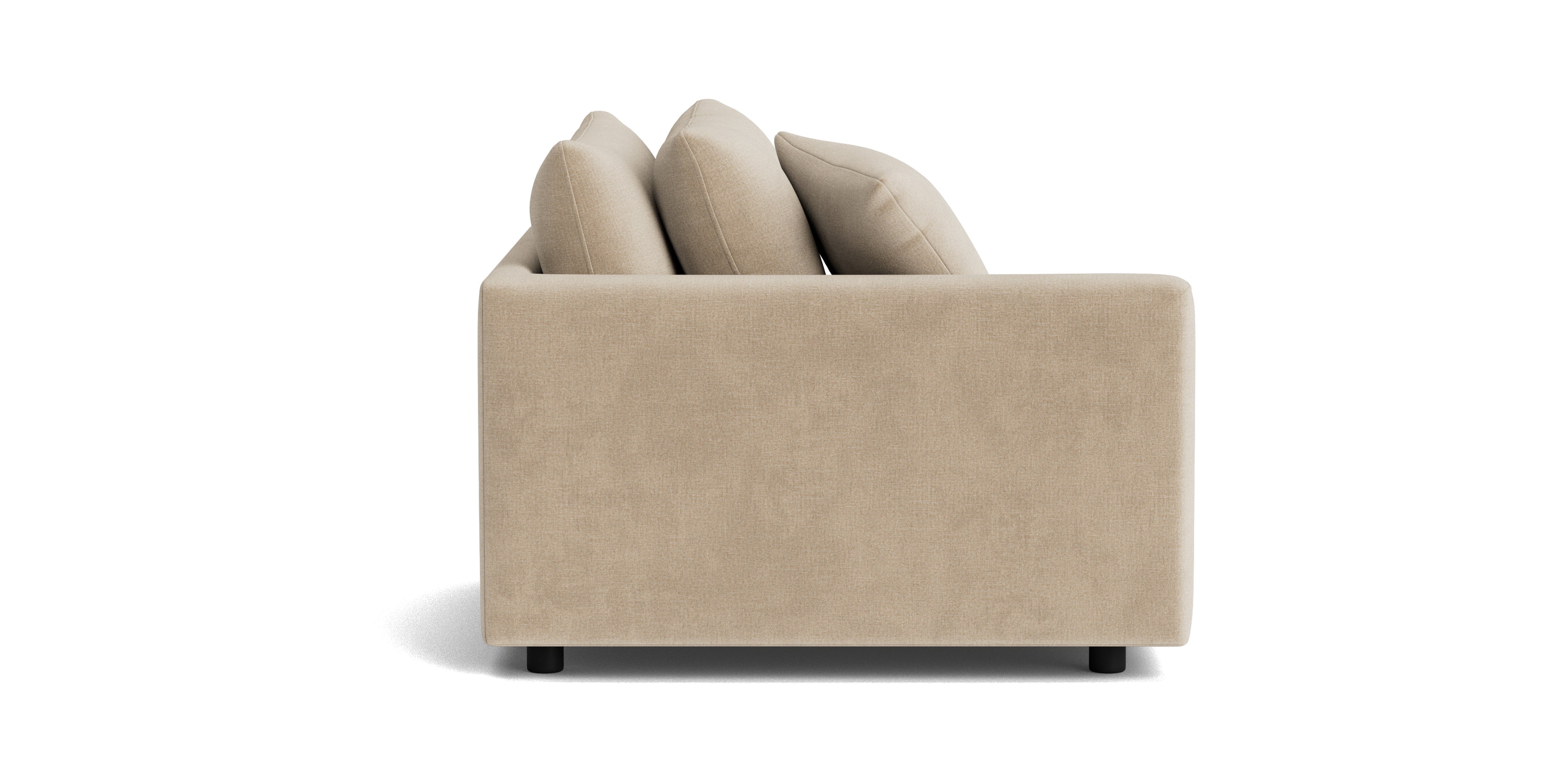 Soft Spot Left Arm Corner Chair, Cashew