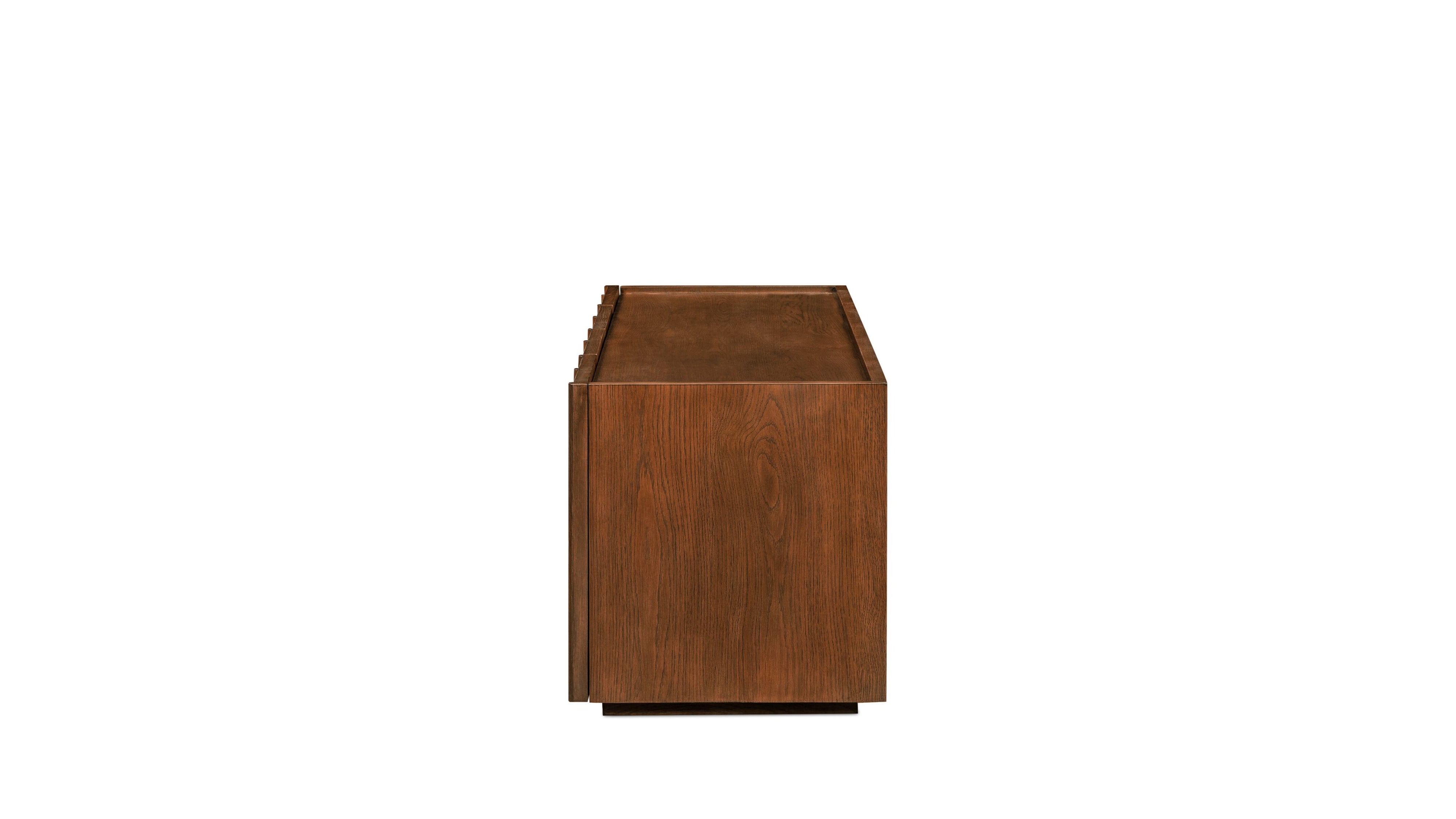 Tidal Media Unit, Stained Walnut - Sundays CompanyMED-JU-001-116