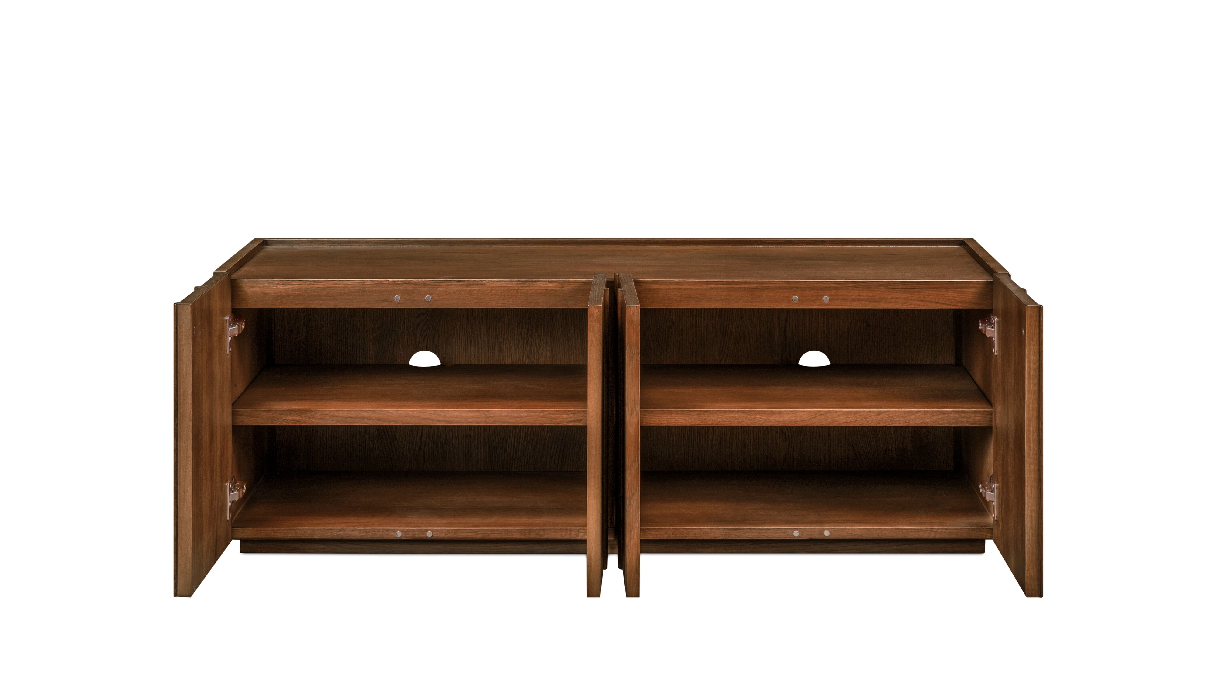 Tidal Media Unit, Stained Walnut - Sundays CompanyMED-JU-001-116