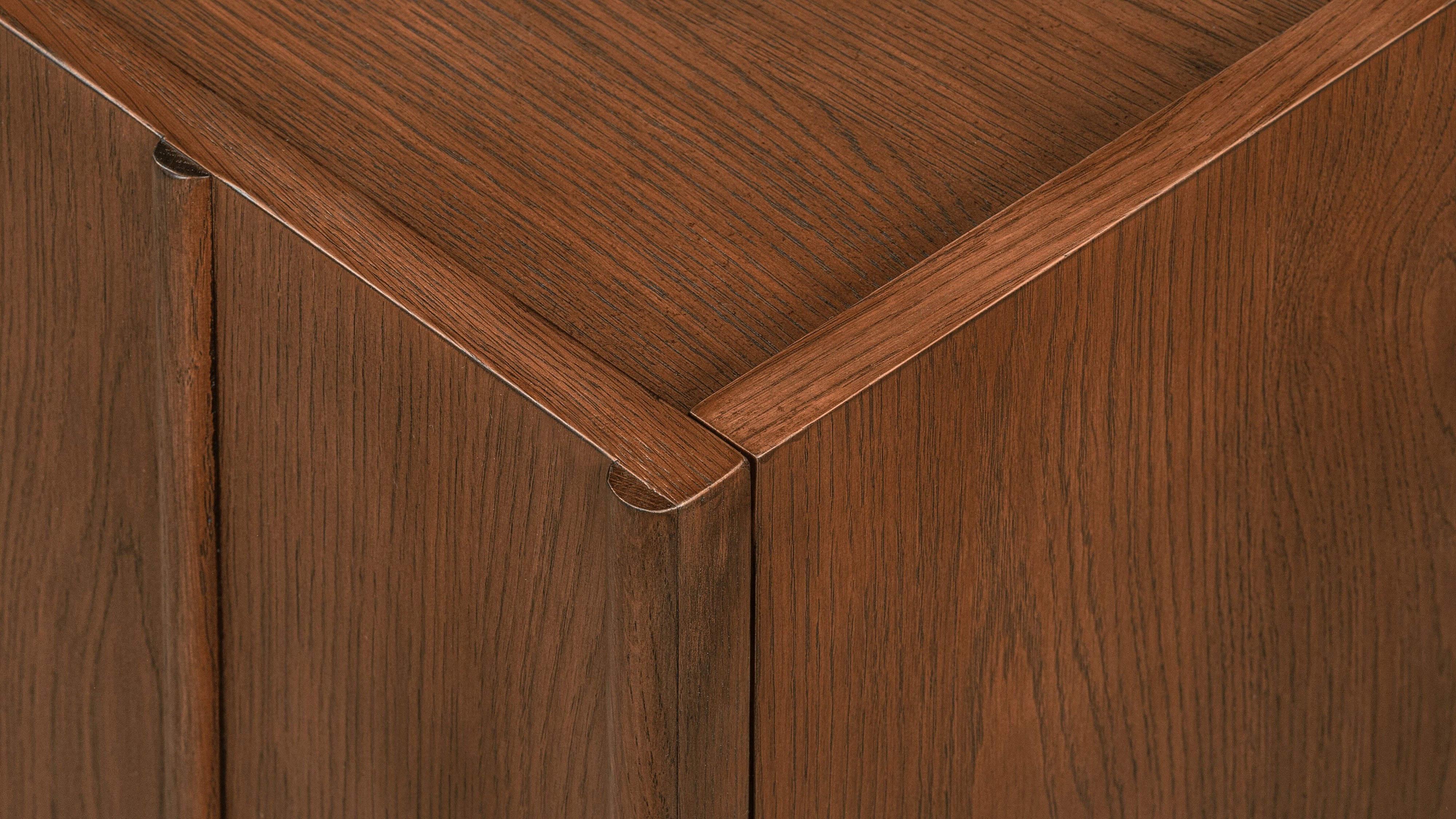 Tidal Media Unit, Stained Walnut - Sundays CompanyMED-JU-001-116