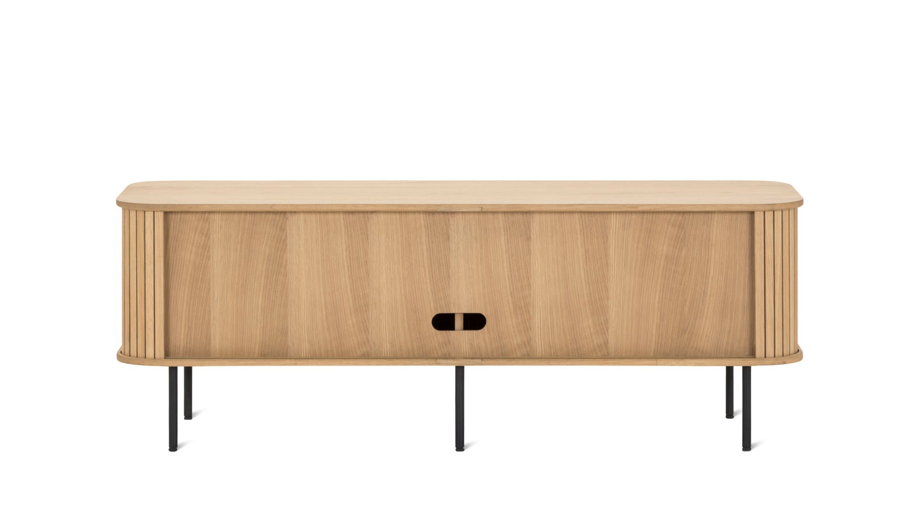 Easy Edge Media Unit, White Oak