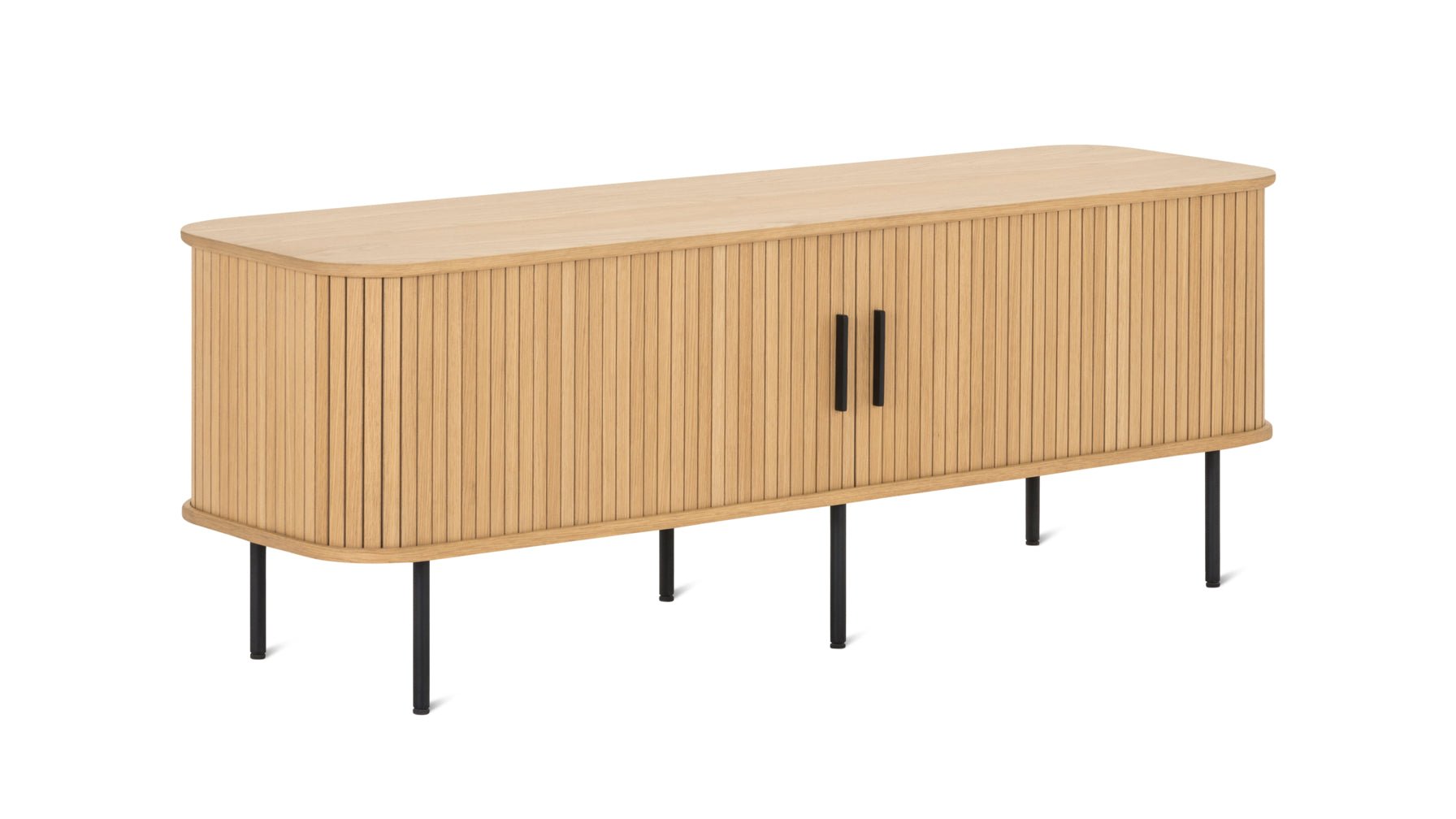 Easy Edge Media Unit, White Oak
