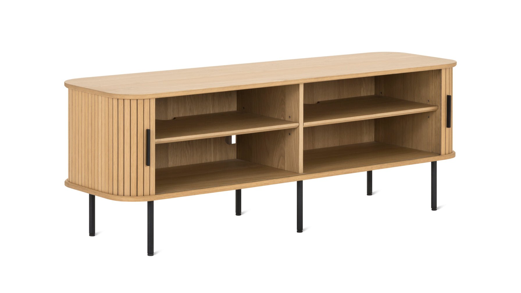 Easy Edge Media Unit, White Oak