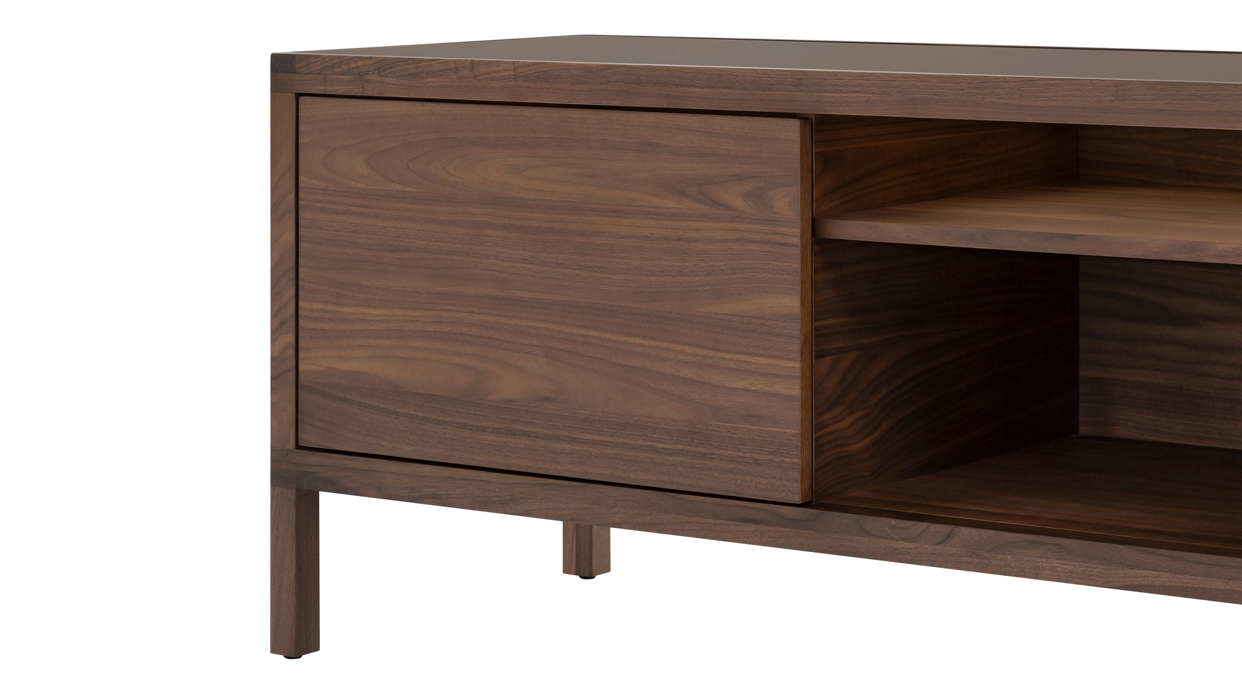 Glimpse Media Unit, Walnut