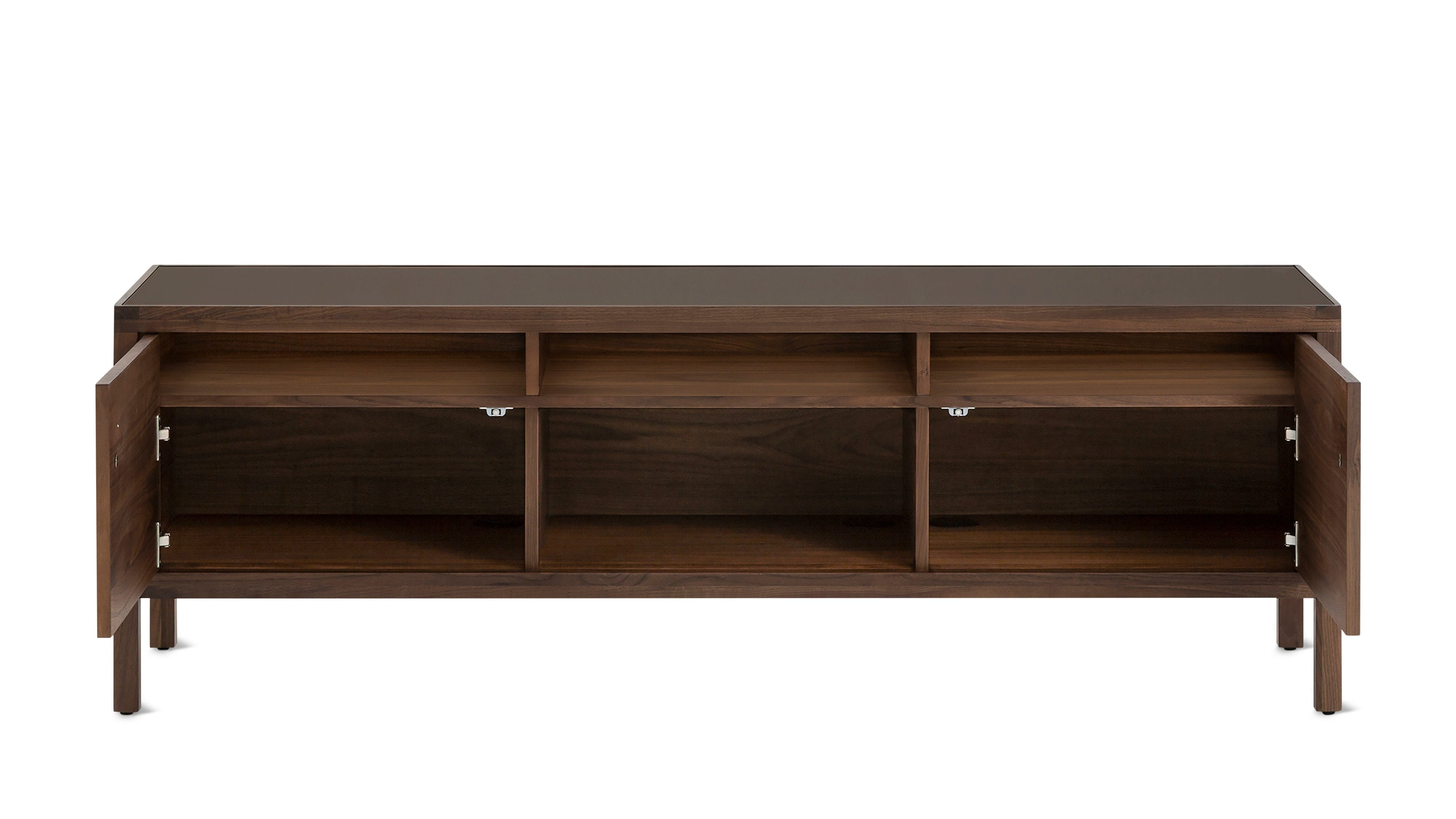 Glimpse Media Unit, Walnut