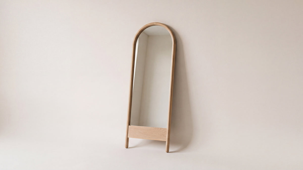 Harbour x Sophie Burke Mirror, Arched, Pale Oak