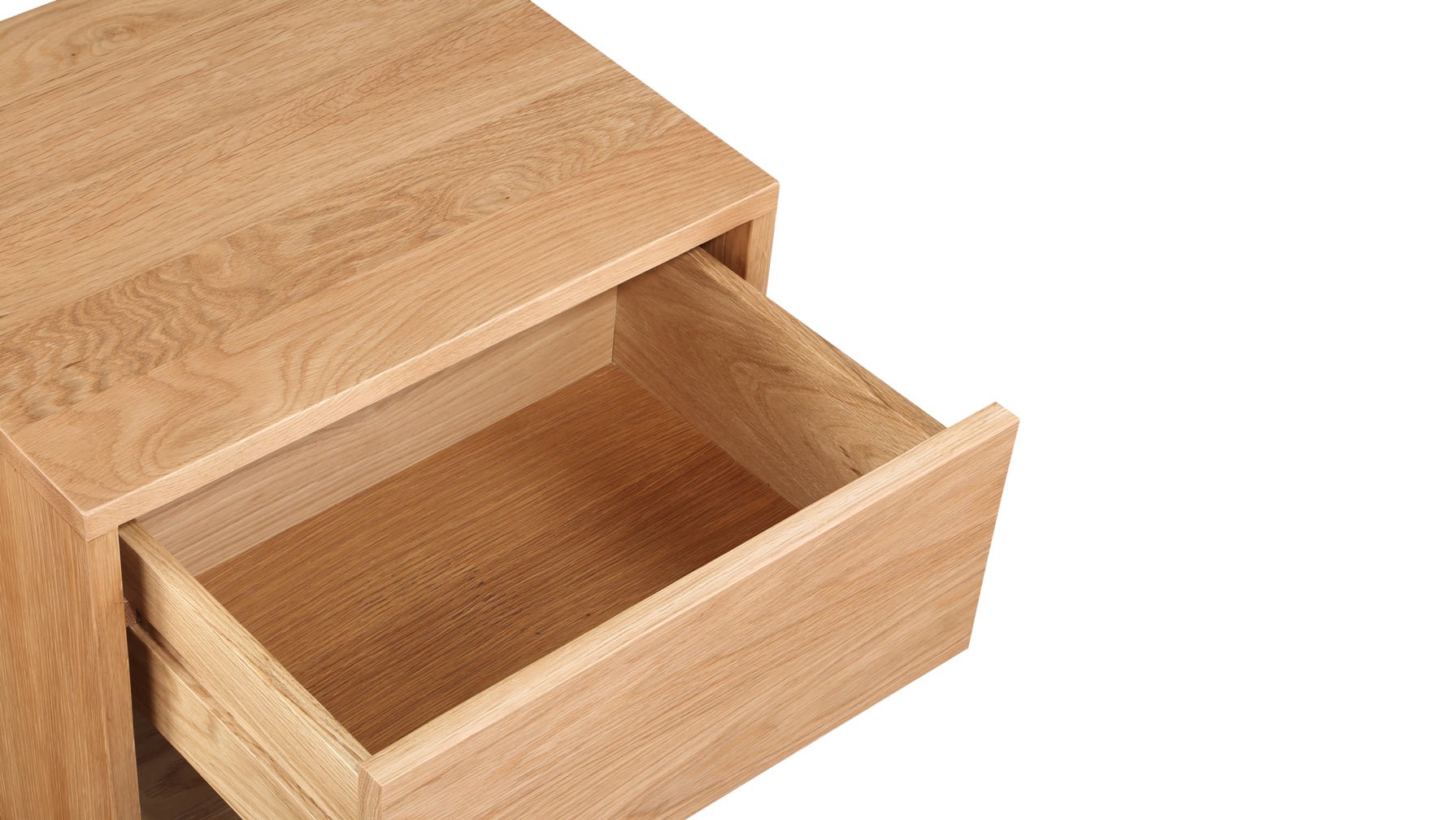Rest Easy Nightstand With Drawer, Oak