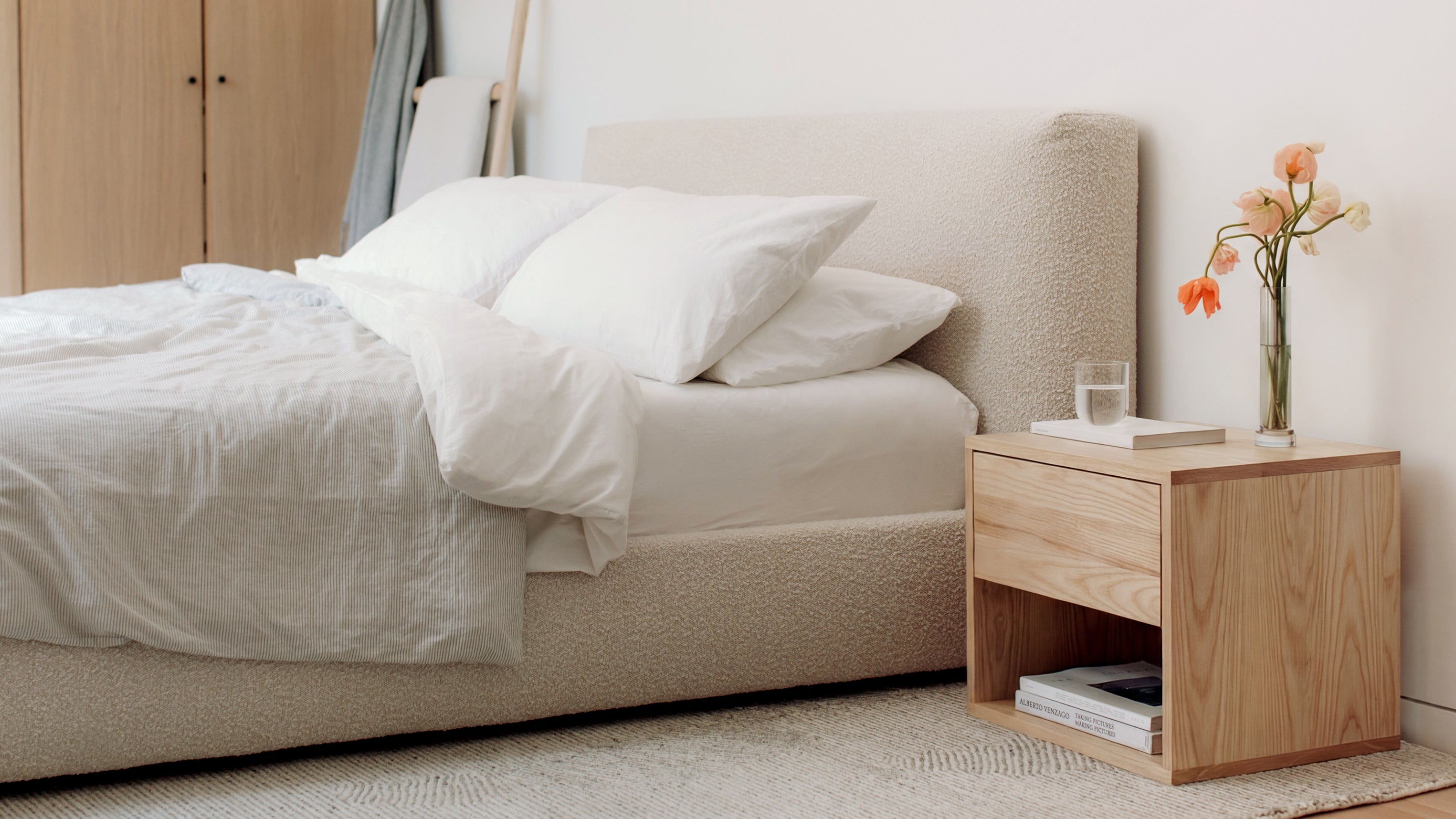 Rest Easy Nightstand With Drawer, Ash