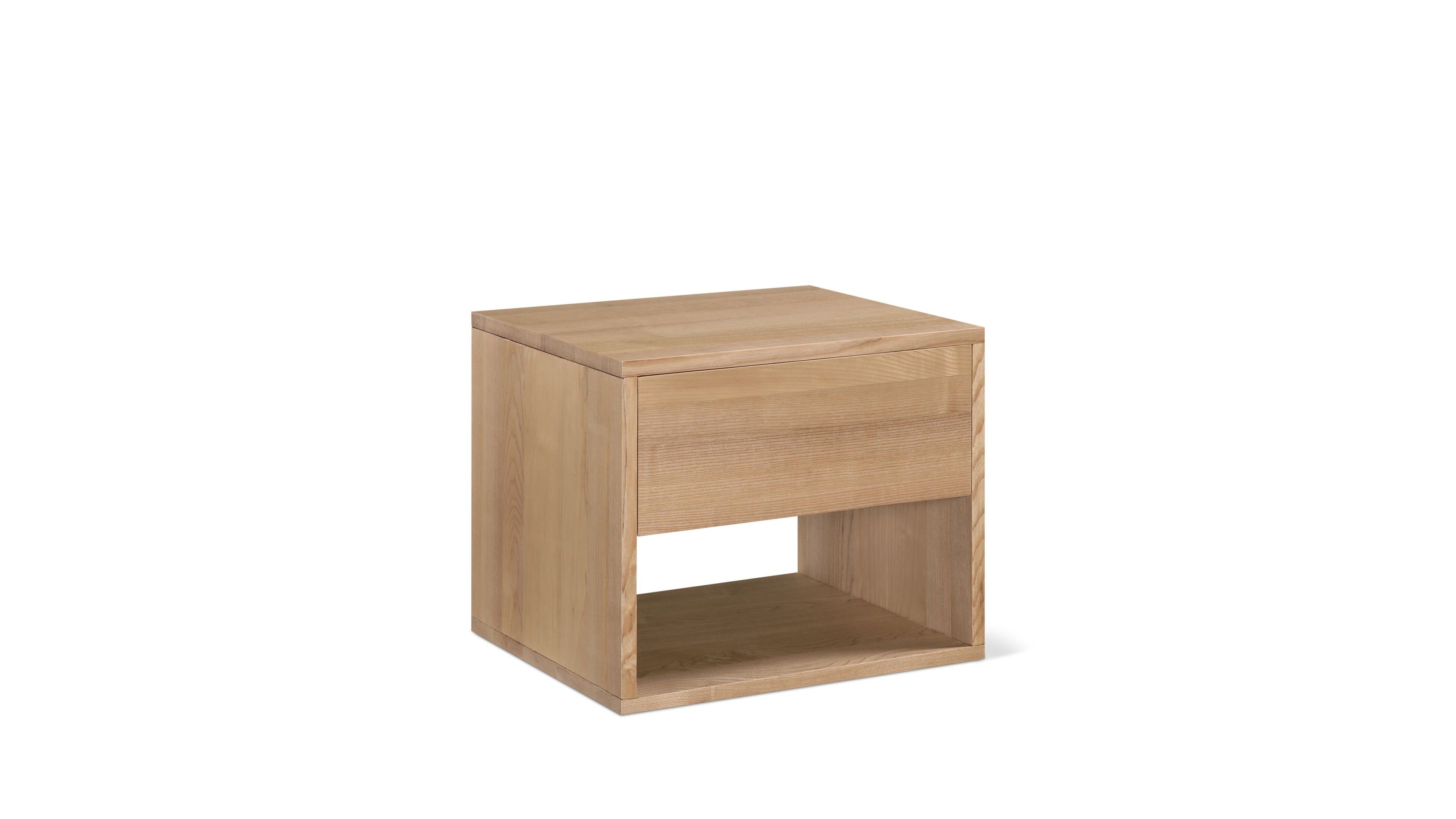 Rest Easy Nightstand With Drawer, Ash