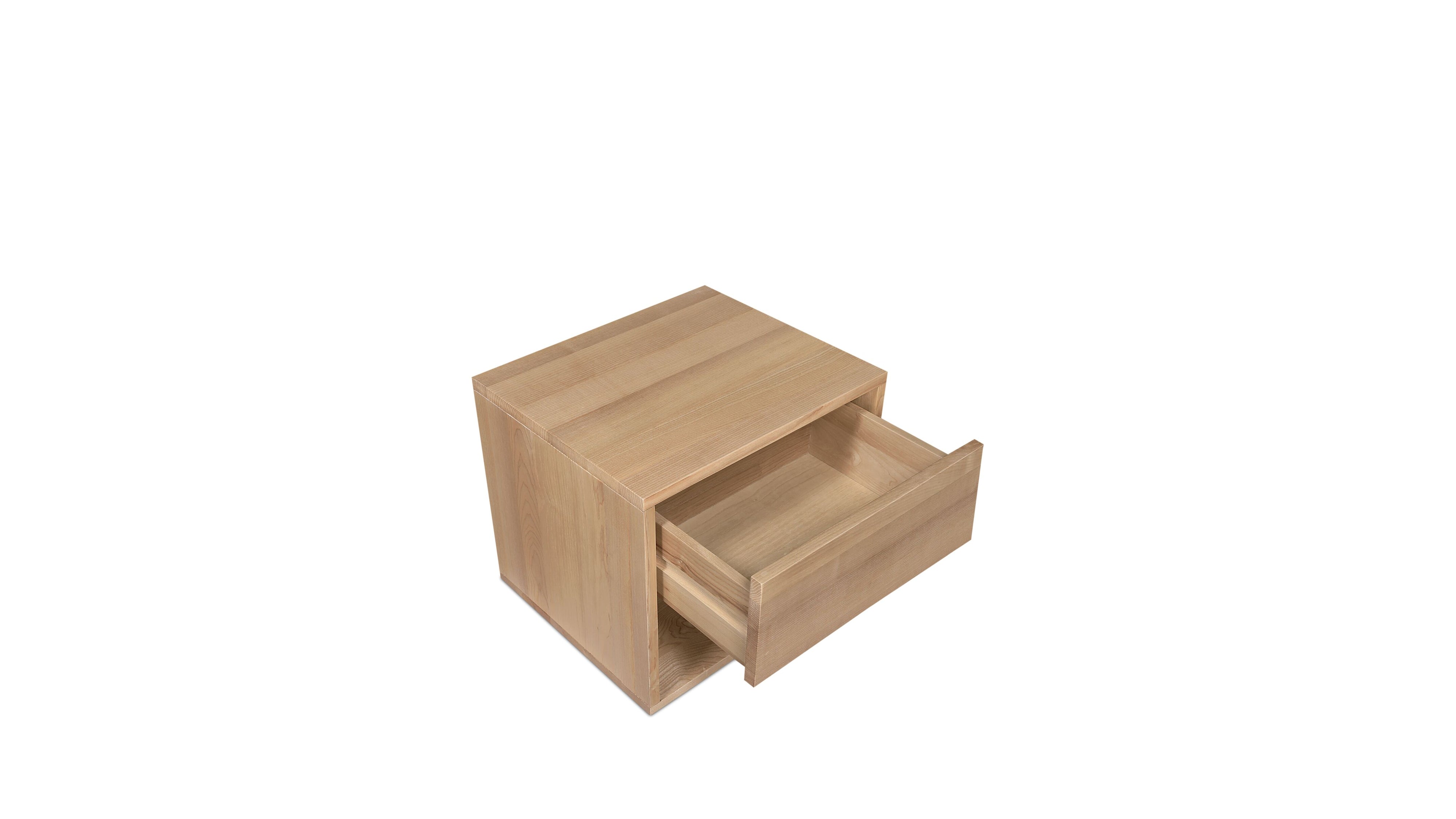 Rest Easy Nightstand With Drawer, Ash