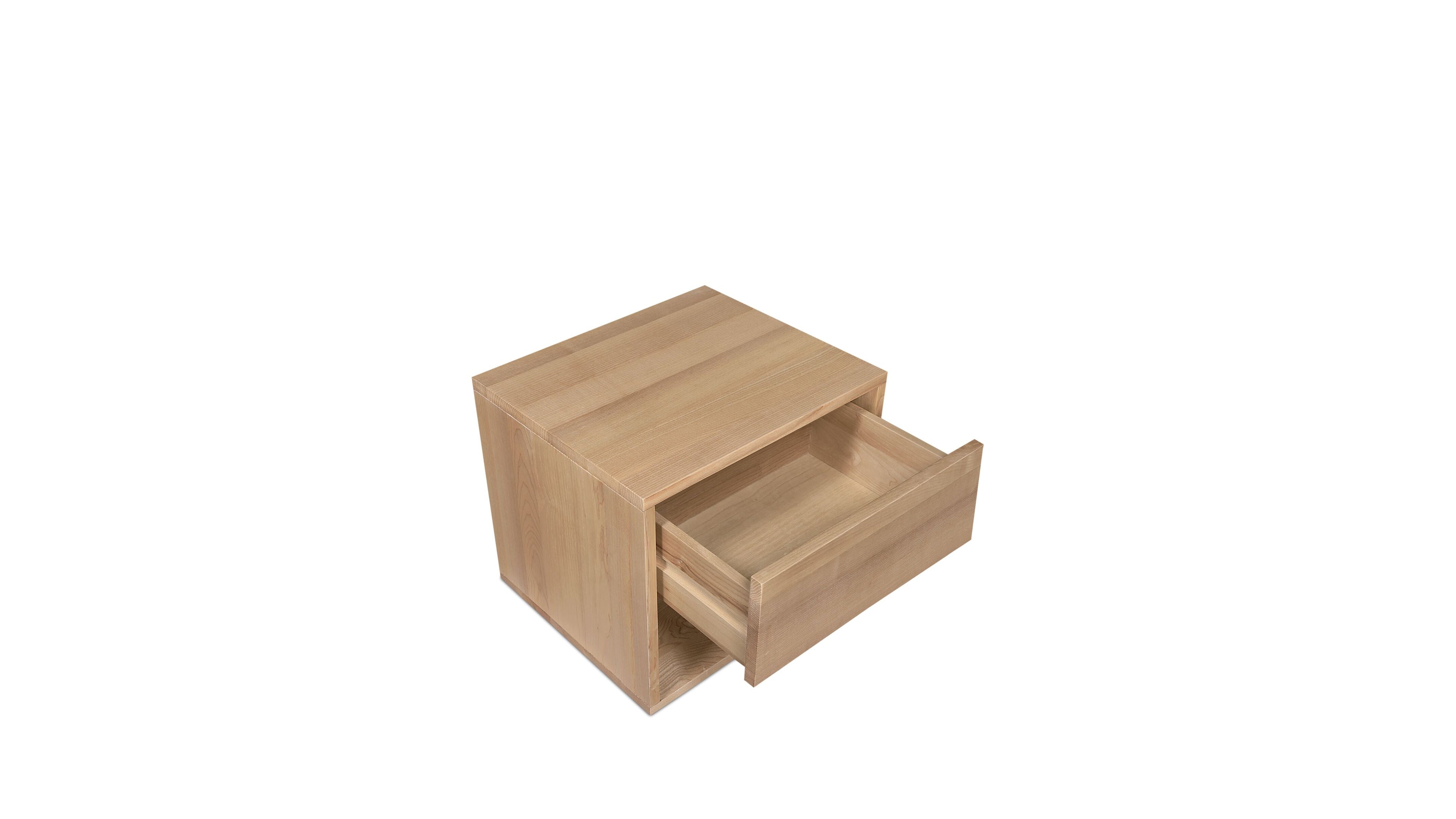 Rest Easy Nightstand With Drawer, Ash