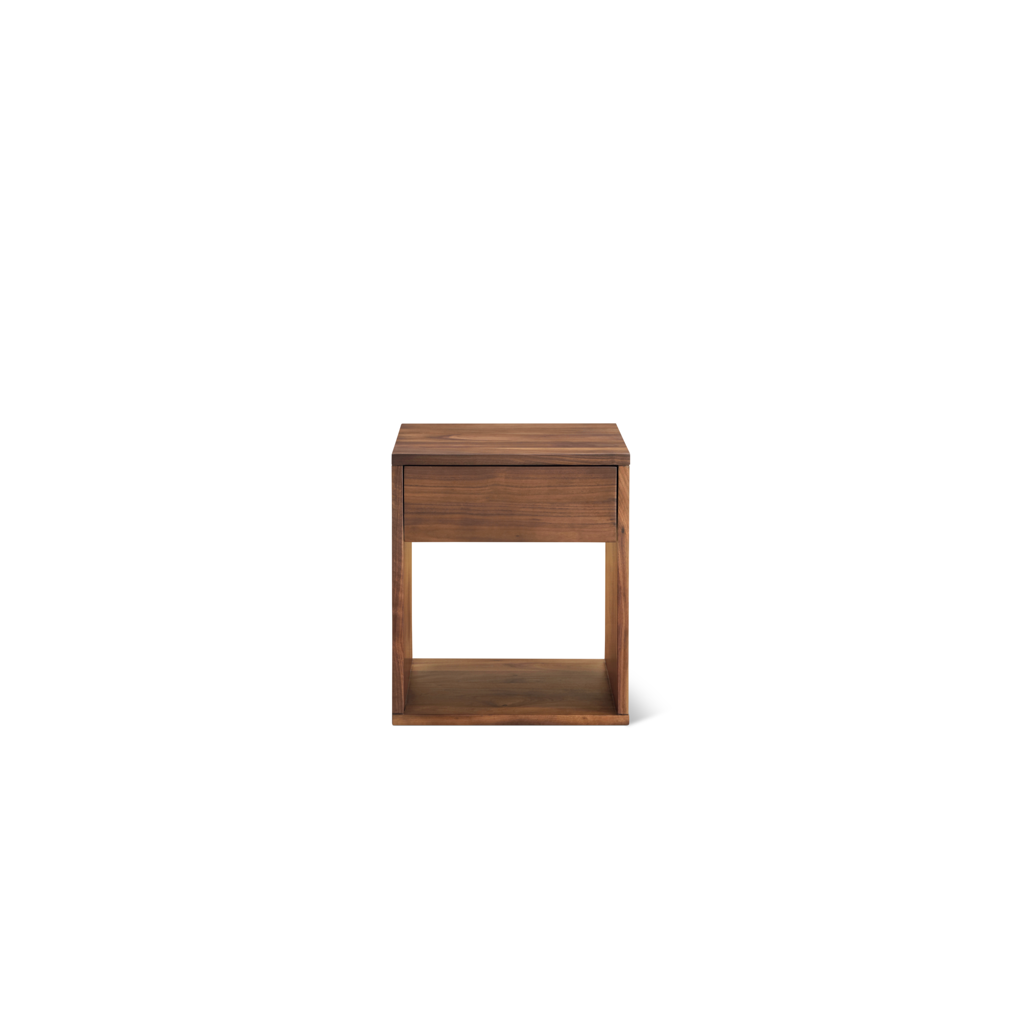 Rest Easy Nightstand With Drawer, Tall, Walnut