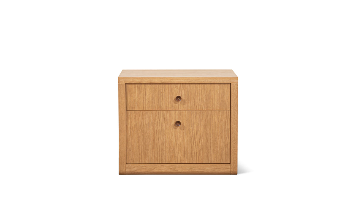 First Class Nightstand, Oak