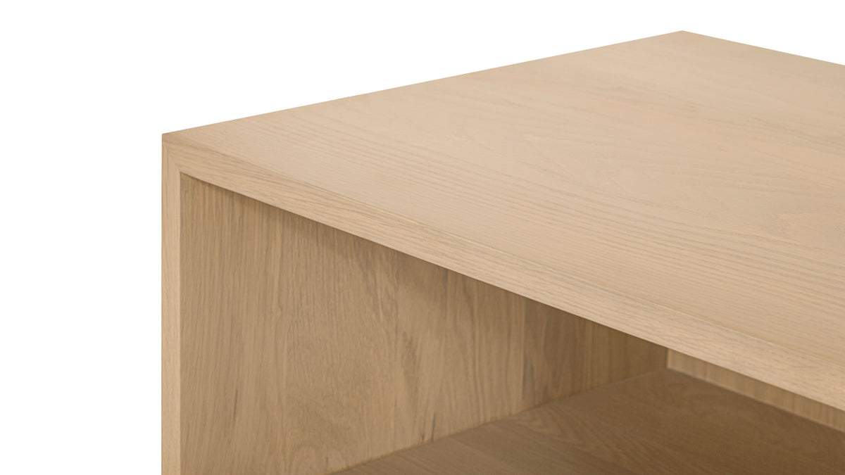Harbour Nightstand, Pale Oak