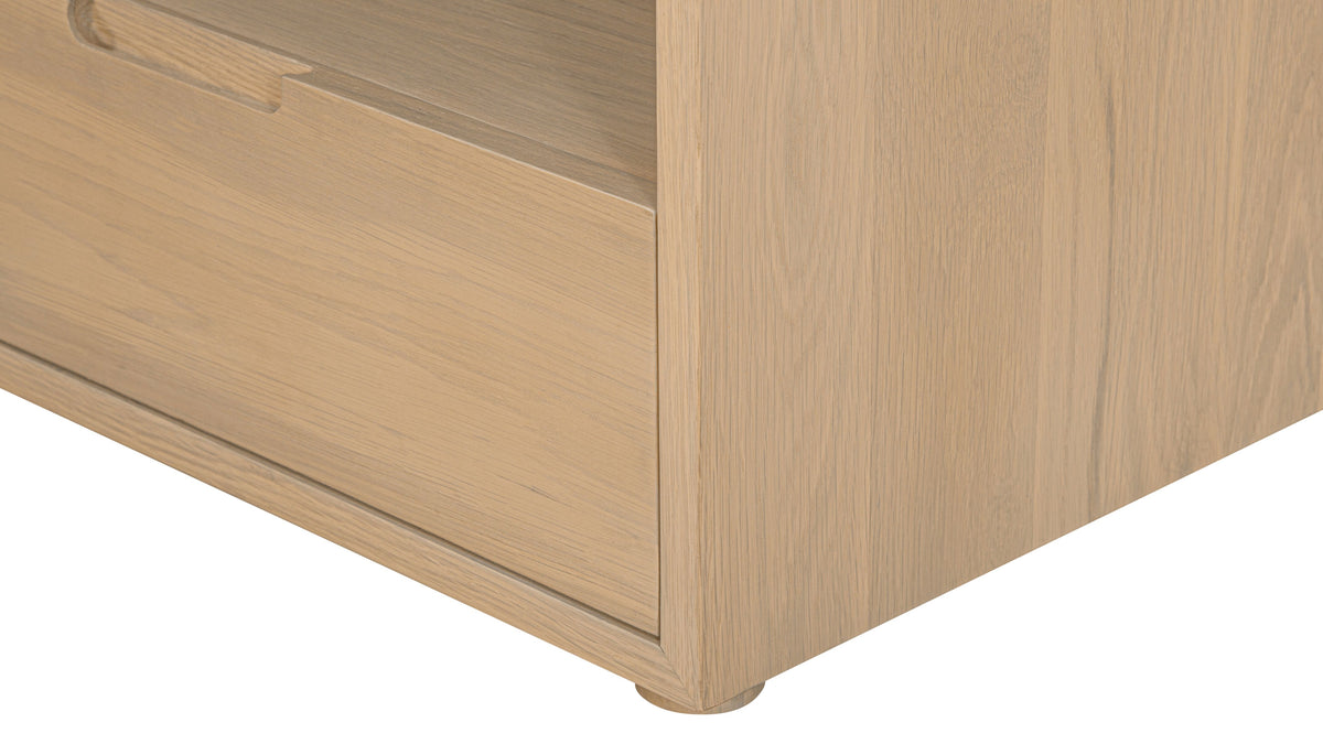 Harbour Nightstand, Pale Oak