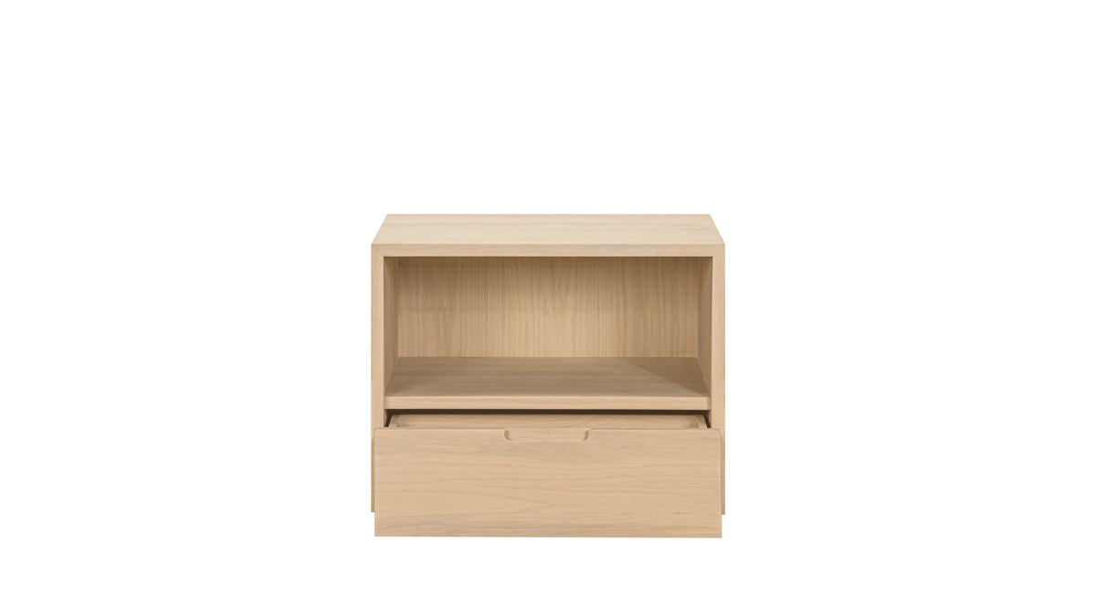 Harbour Nightstand, Pale Oak